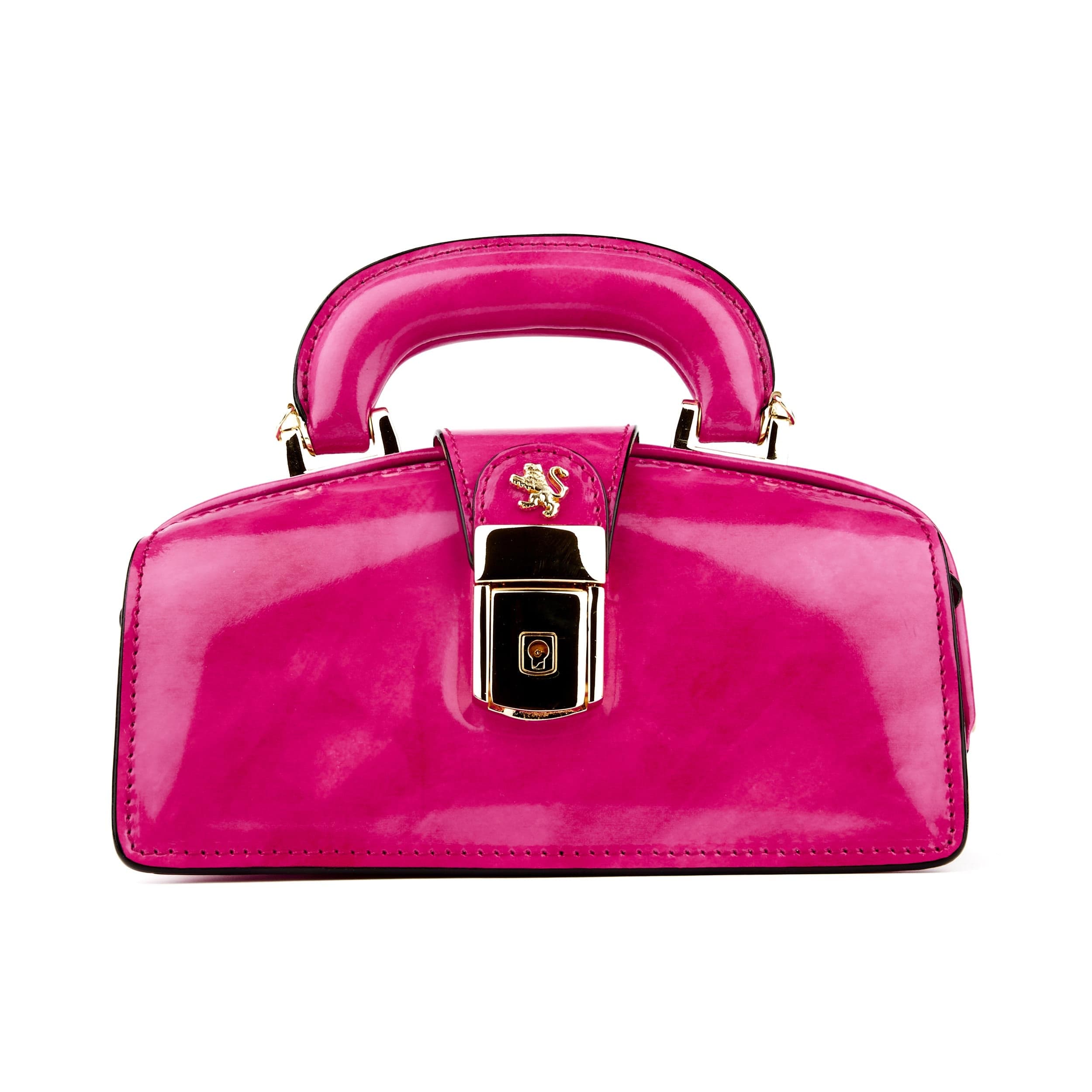 Gazelle Mini - Pink - Women’s mini leather top handle & crossbody bag