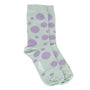 Footloose - Pastel Dots - Women's cotton socks size UK 3 to 7 in pastel polka dots