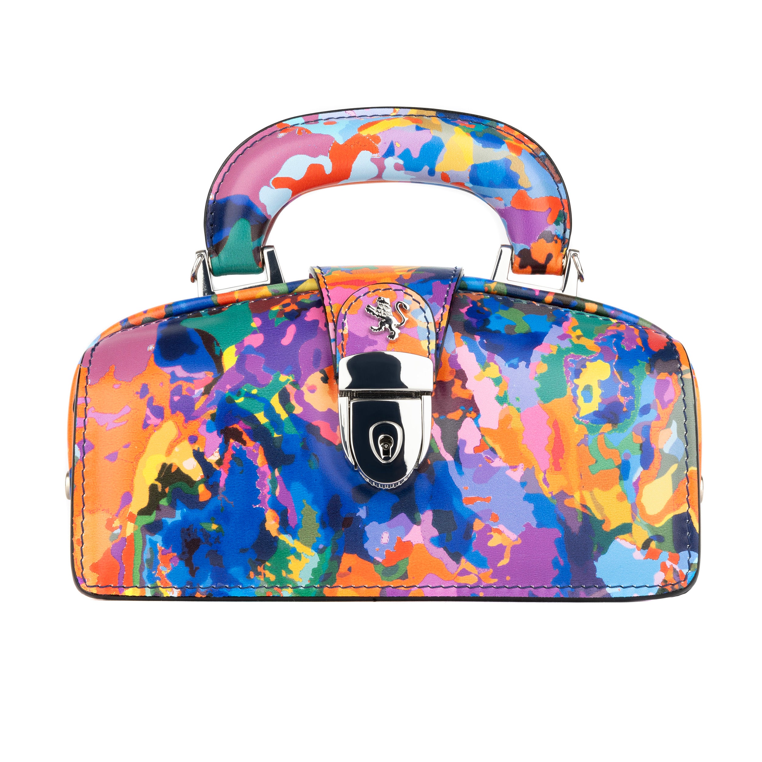 Gazelle Mini - Summer Colours - Women’s mini leather top handle & crossbody bag