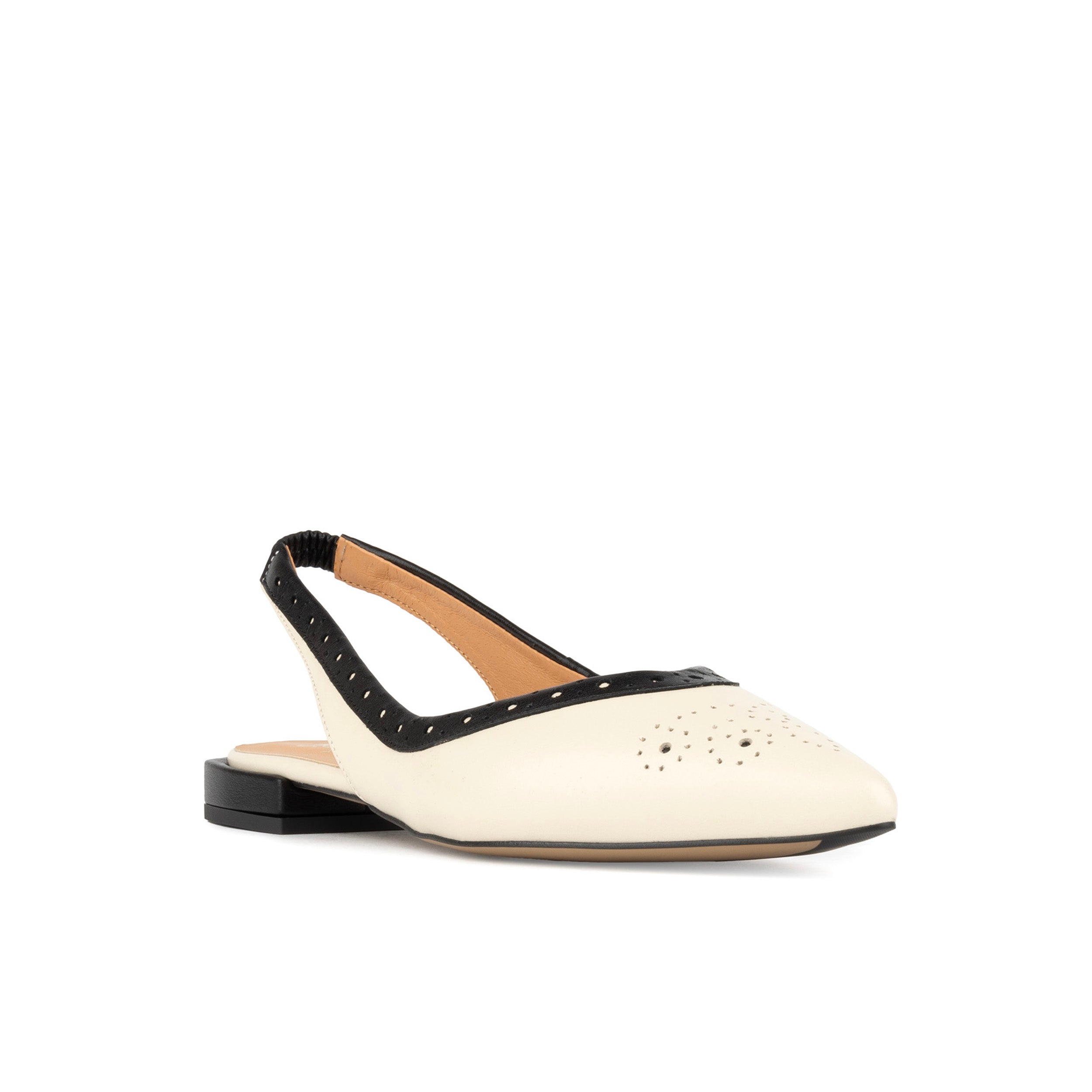 Holly - Cream & Black