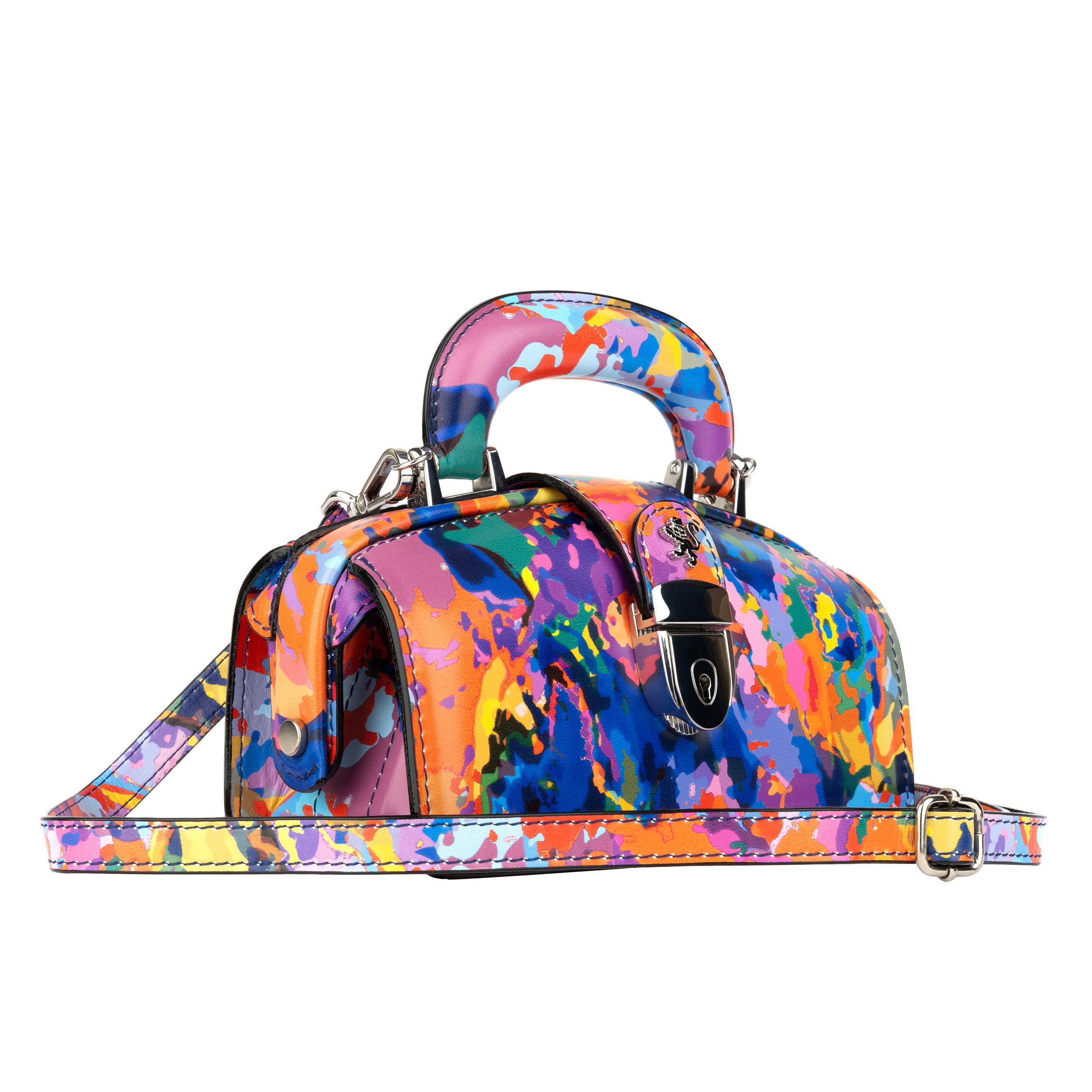 Gazelle Mini - Summer Colours - Women’s mini leather top handle & crossbody bag