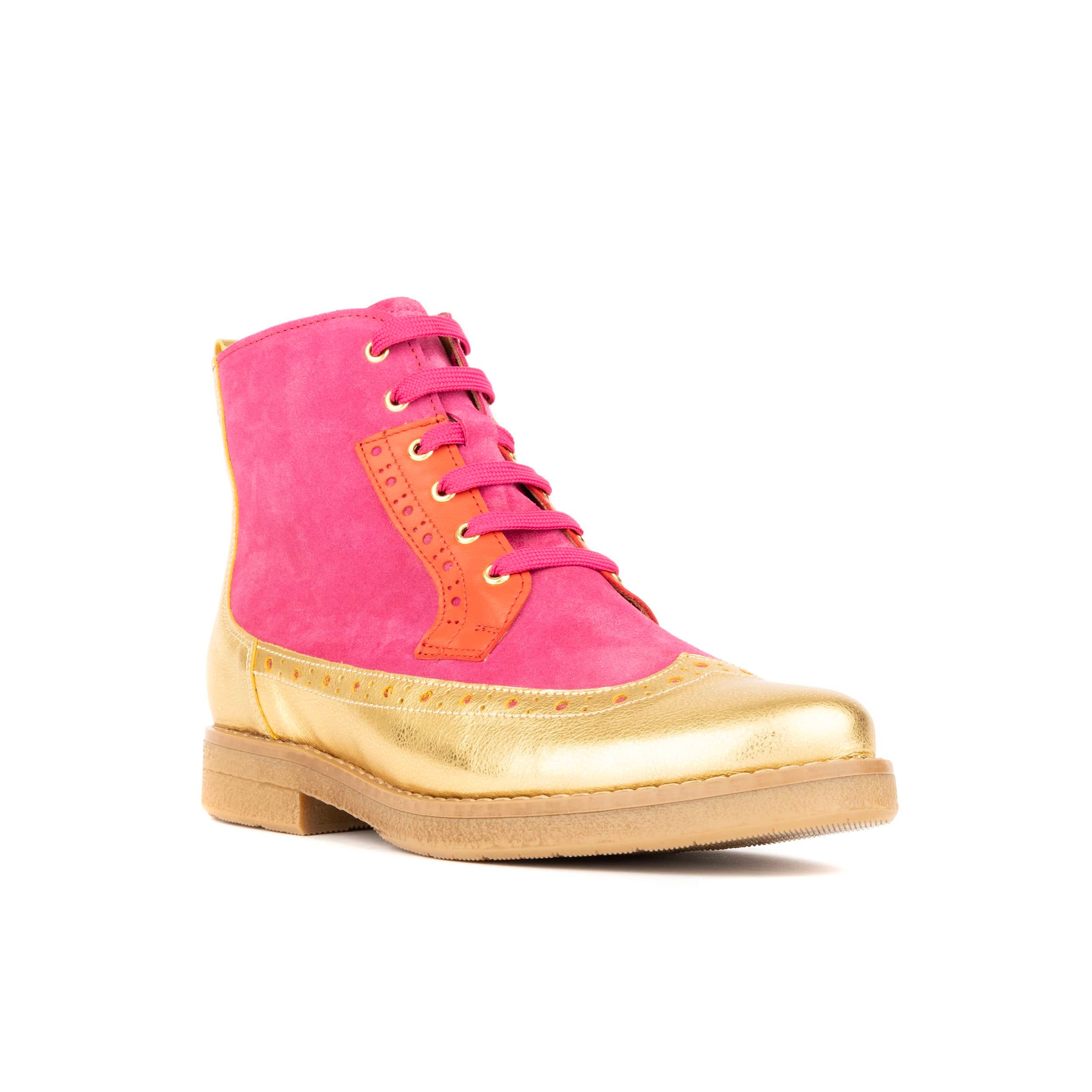 Hatter - Ultra Glam - Women's Leather Ankle Lace-up Boot