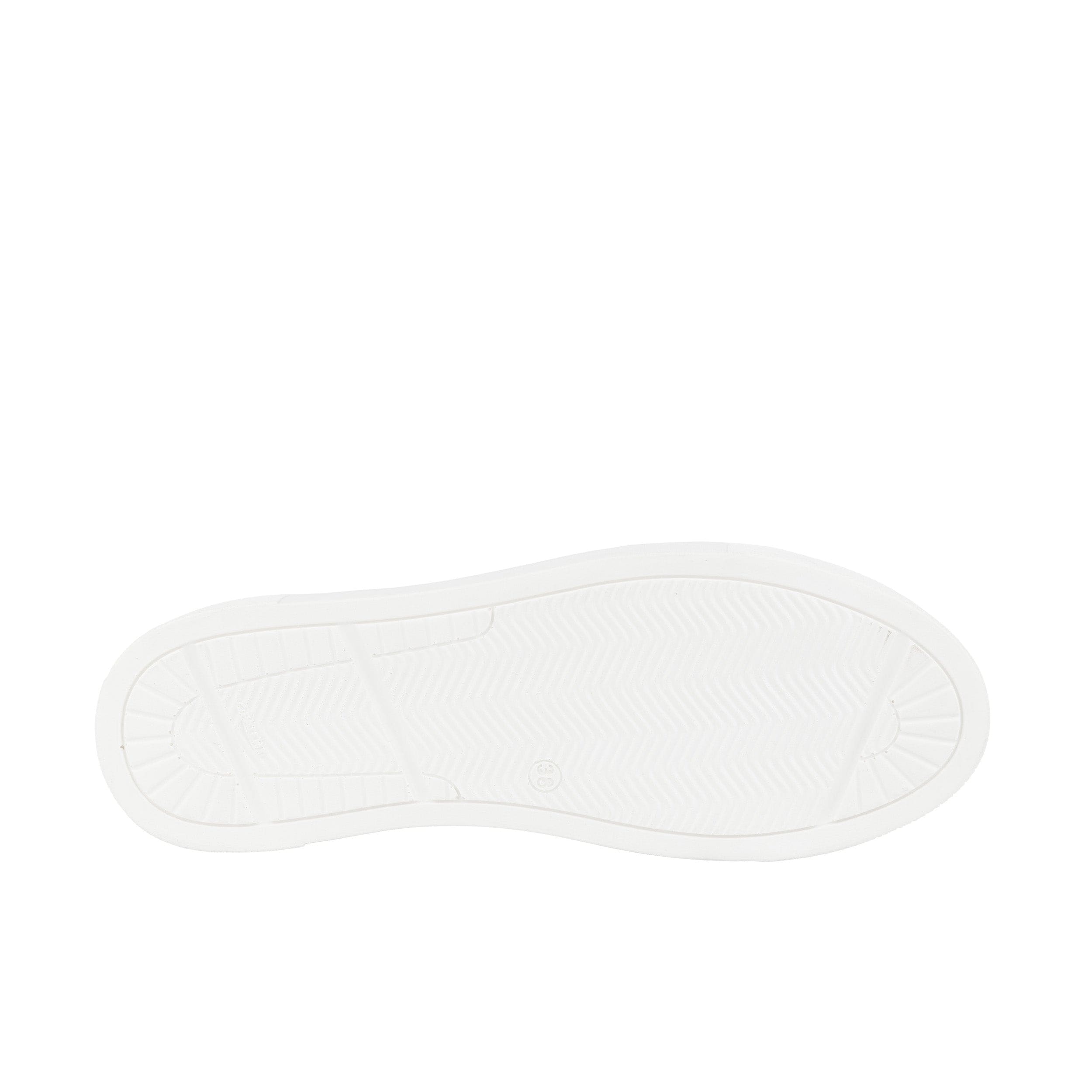 Camila - Summer Colours - Women's platform sole leather lace-up trainer