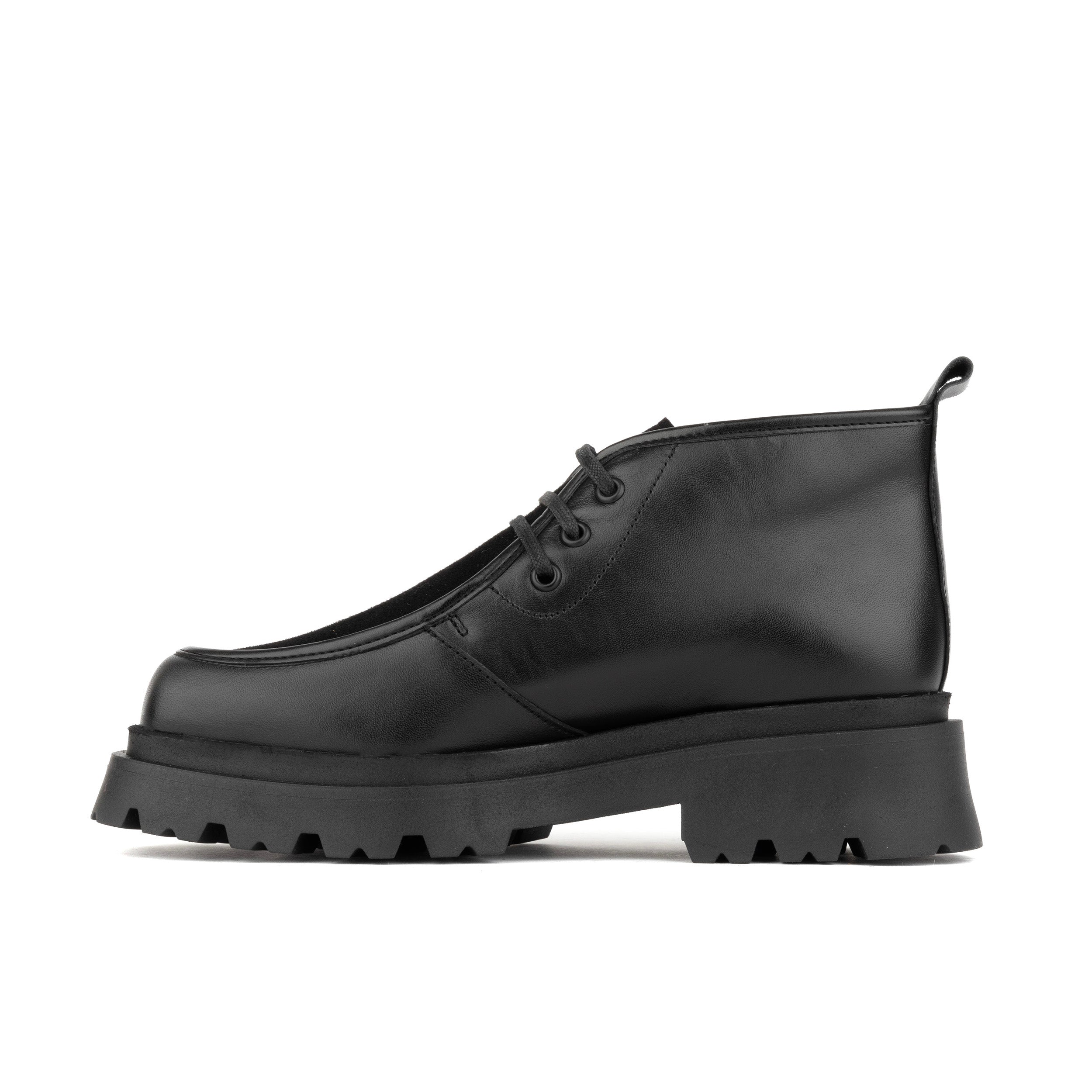 Verona - Black - Women's Square Toe Chukka Boot