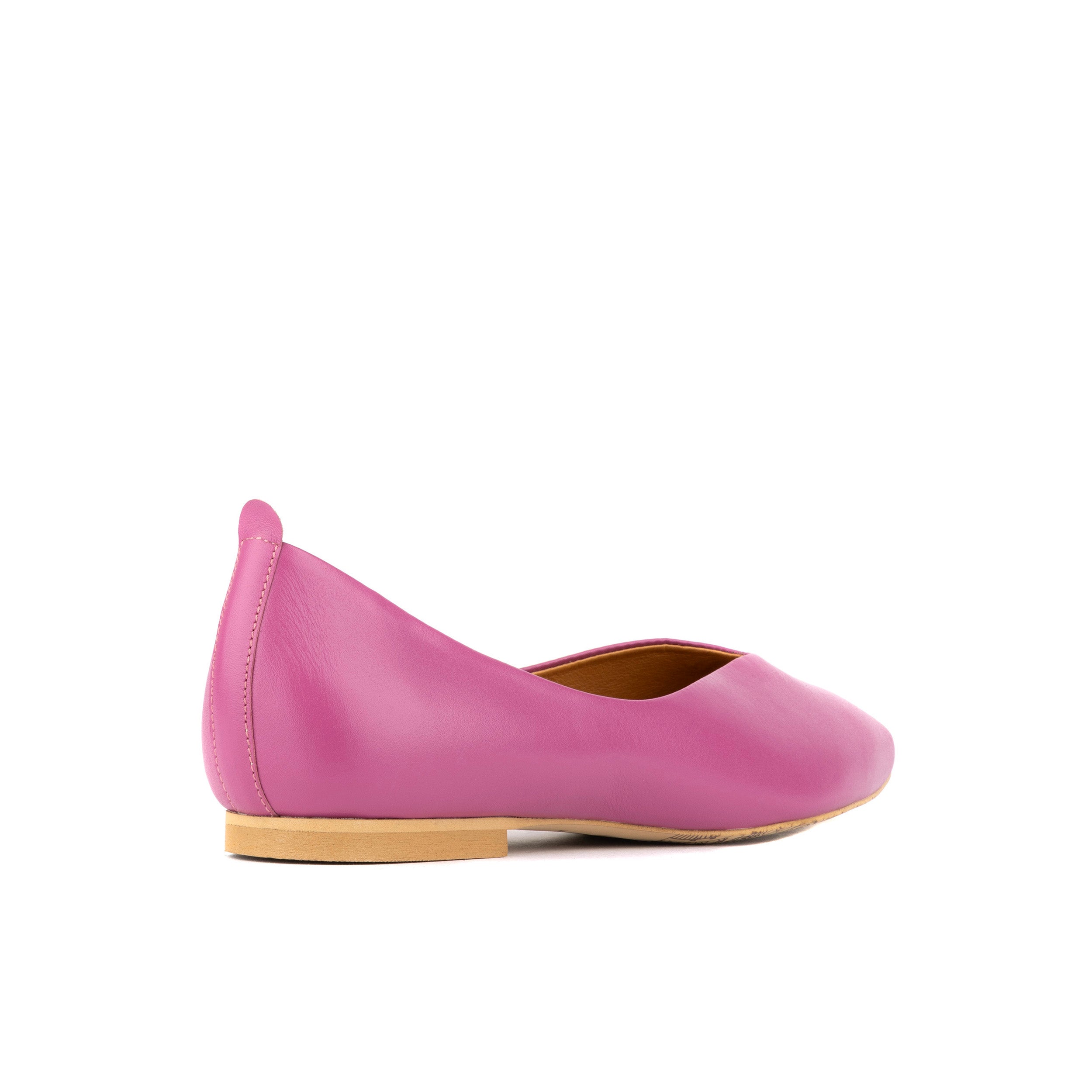 Blythe - Pink - Women's Leather Ballet Pump
