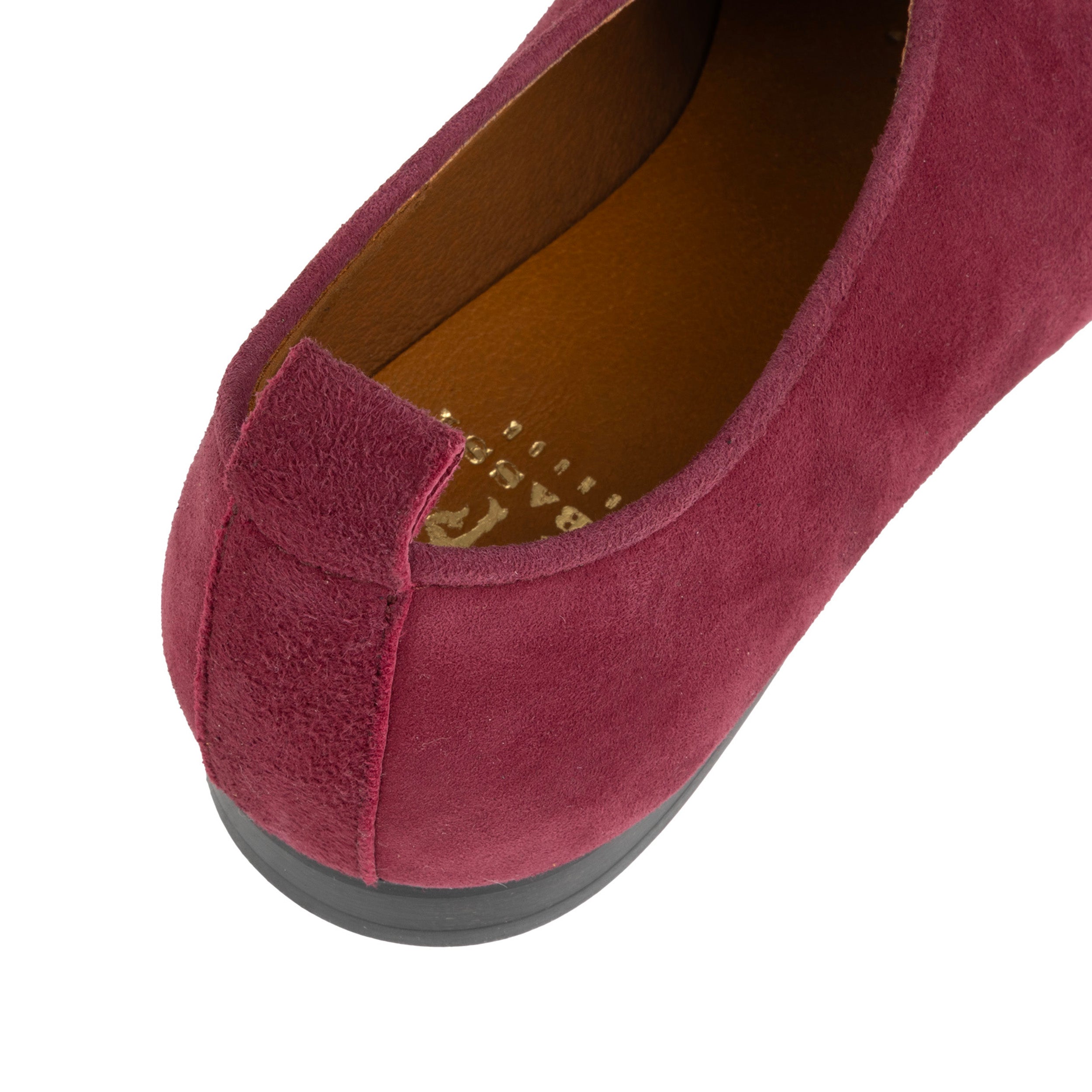 Skyline - Purple Suede - Women's Leather Lace Up Ballet Pump