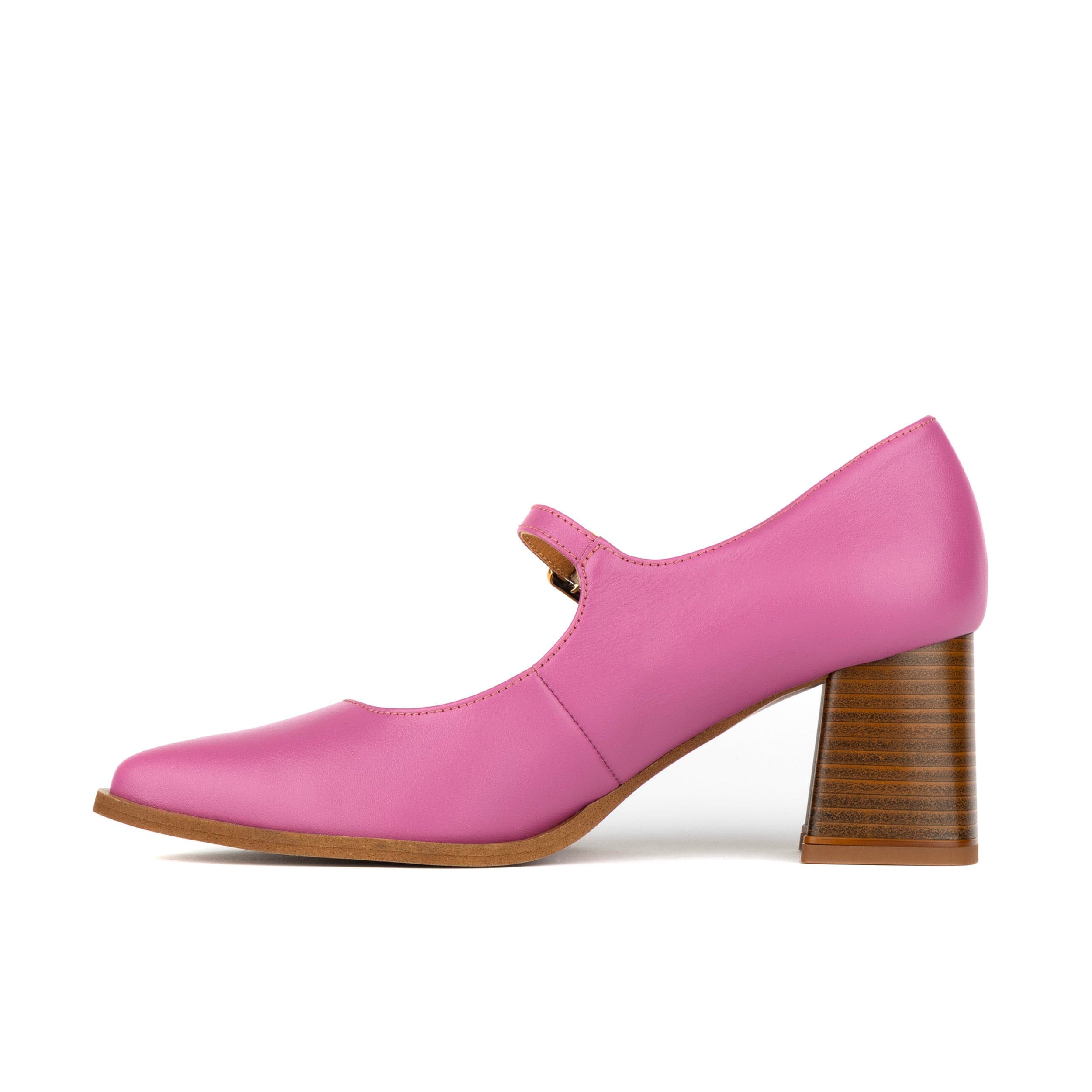 Hyde - Pink - Women's Leather Mary Jane Pump
