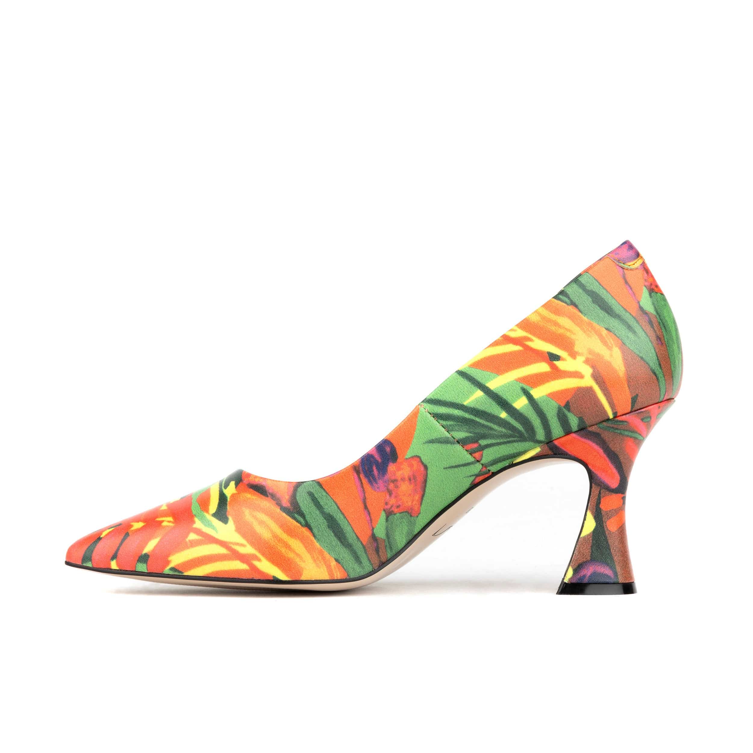 Sophia Hollywood - Tropical - Women's pointed 4 inch pump in bright colours leather