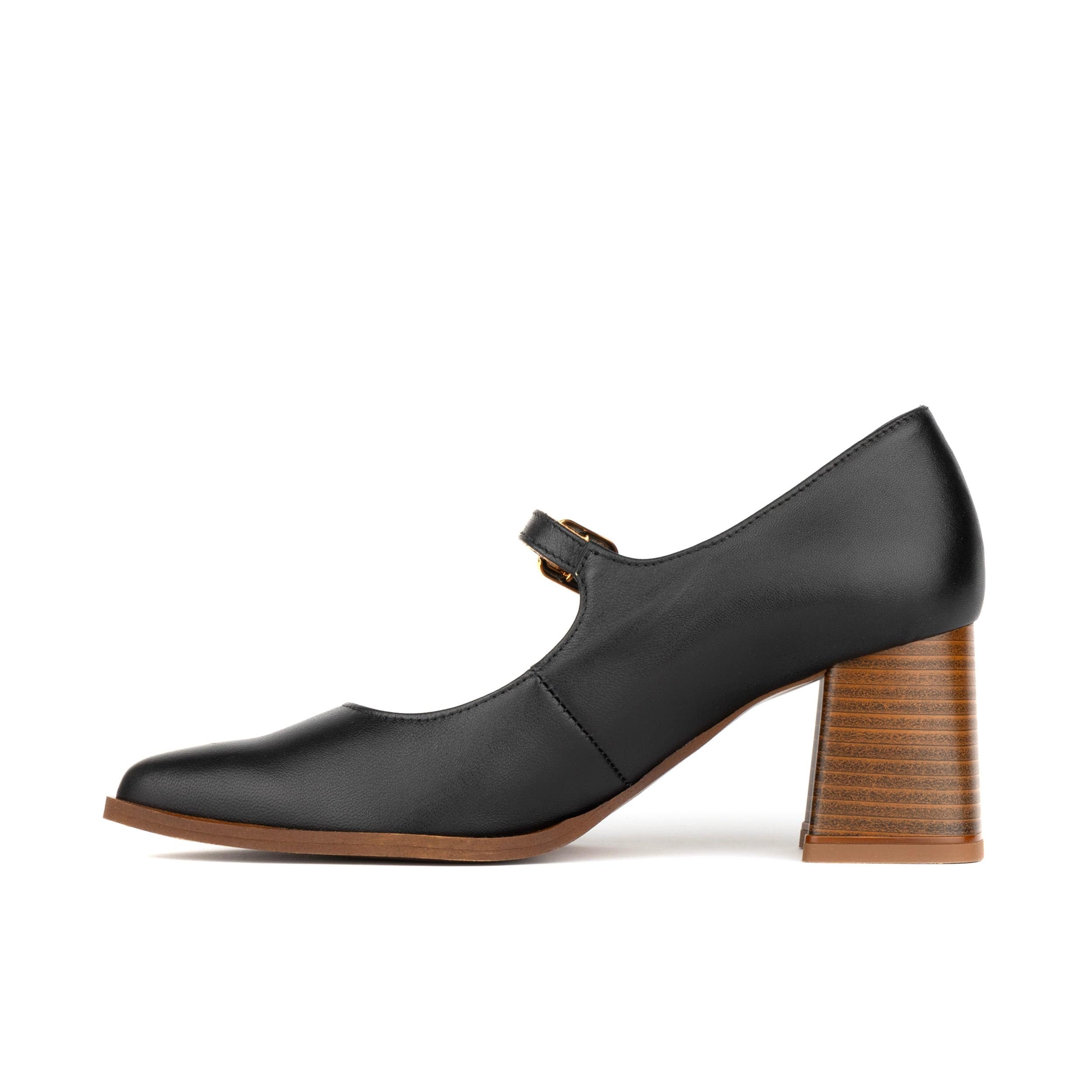 Hyde - Black - Women's Leather Mary Jane Pump