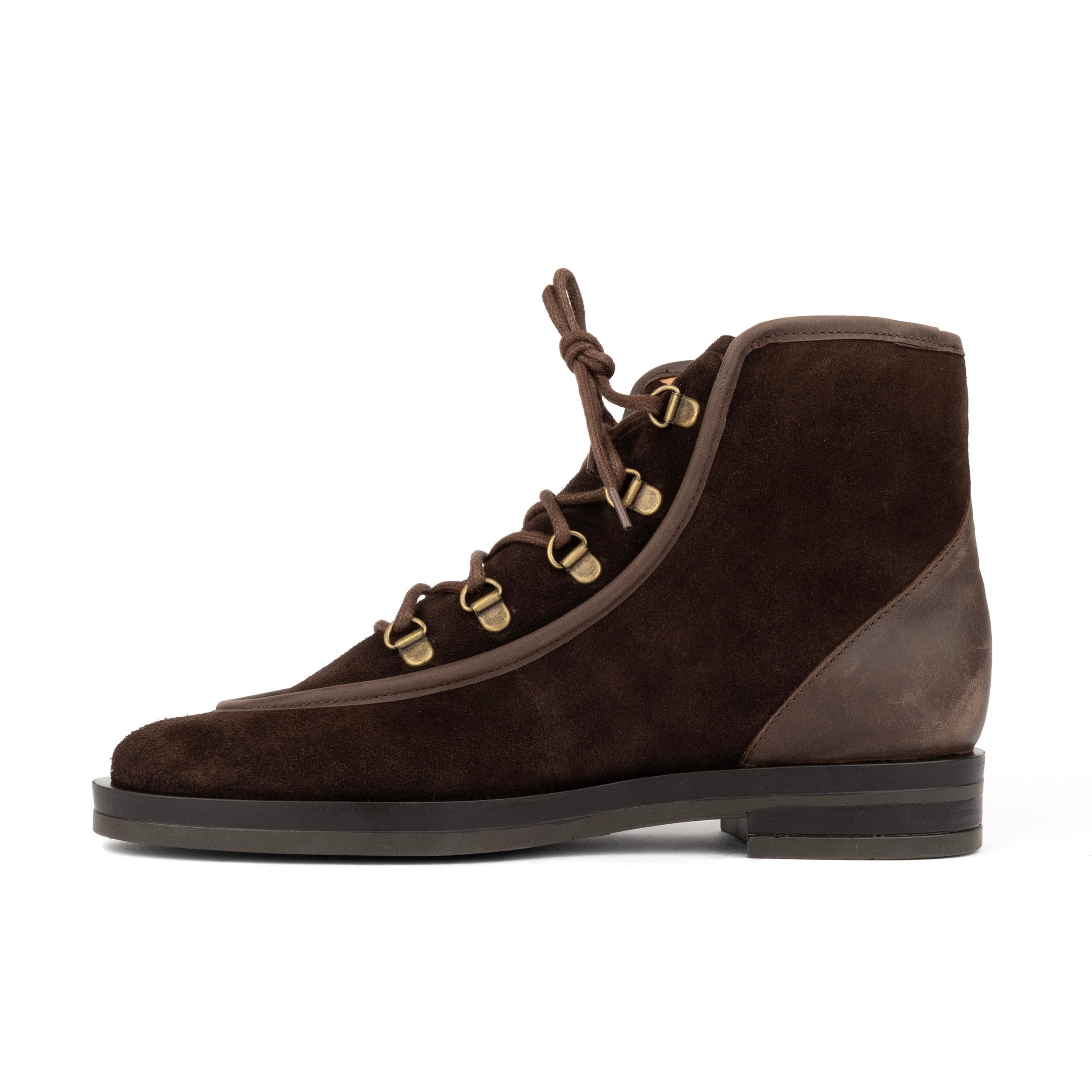 Hedera - Dark Brown - Women's Suede Alpine Boot