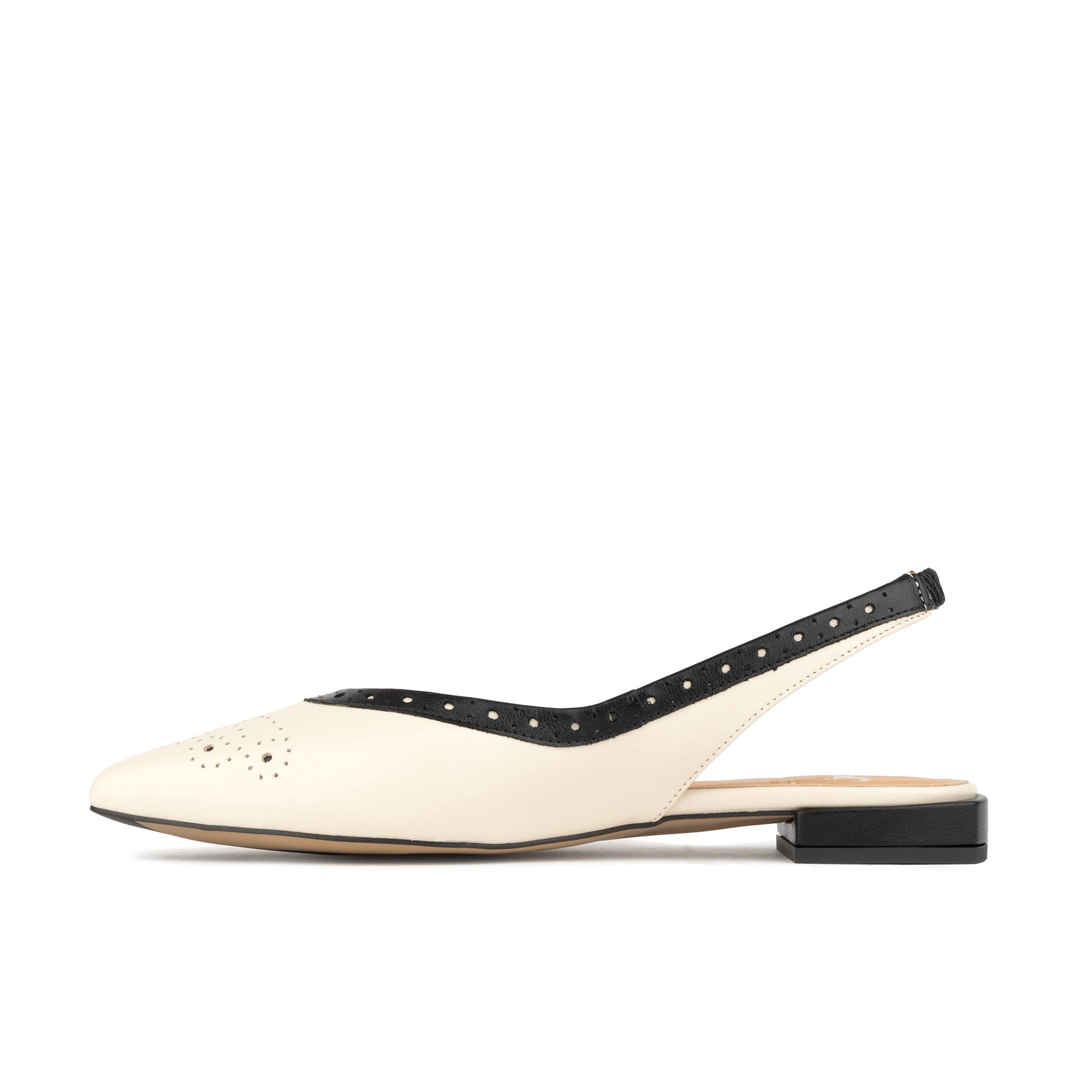 Holly - Cream & Black
