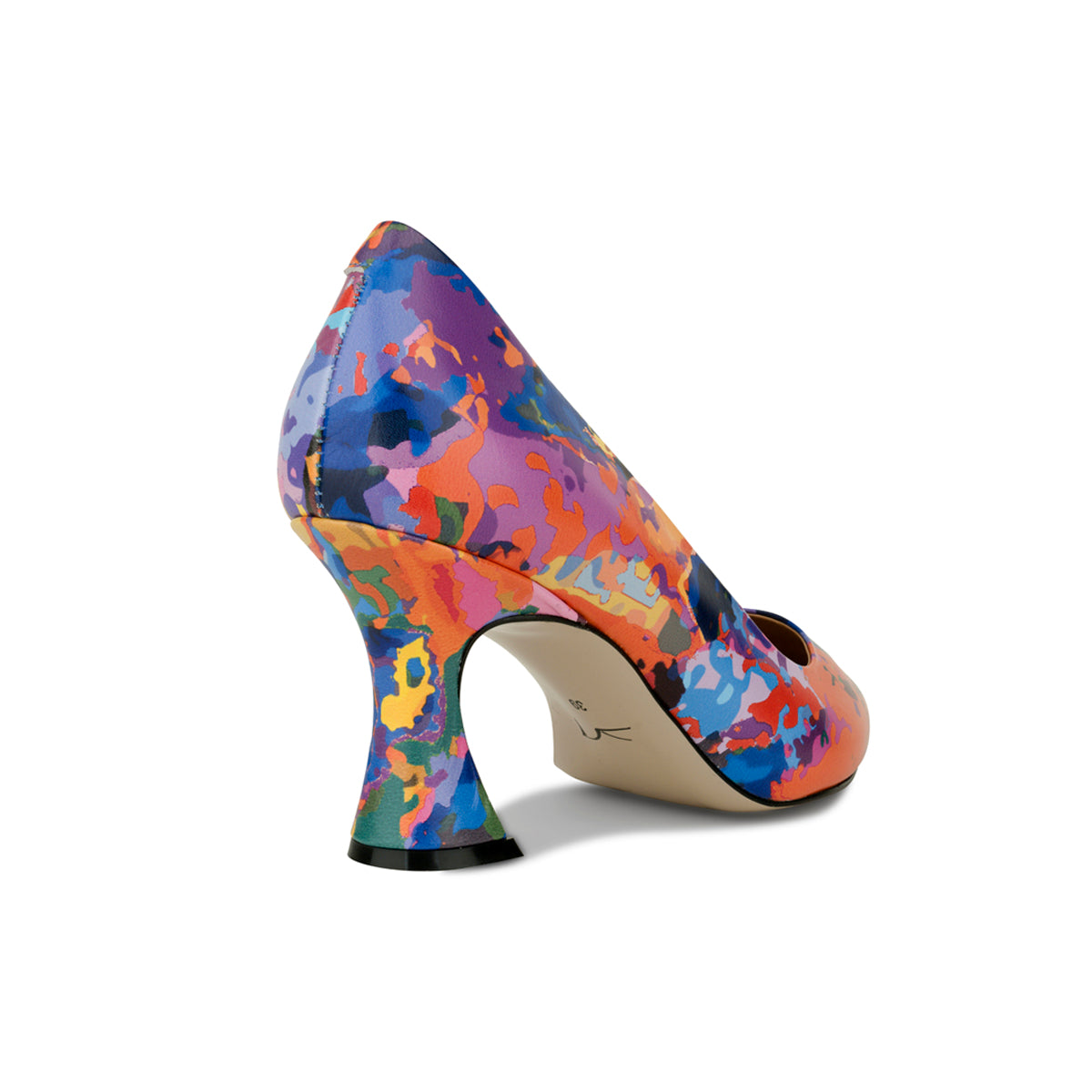 Sophia - Summer Colours - Women’s Leather Point-Toe Pump with 3-Inch Heel