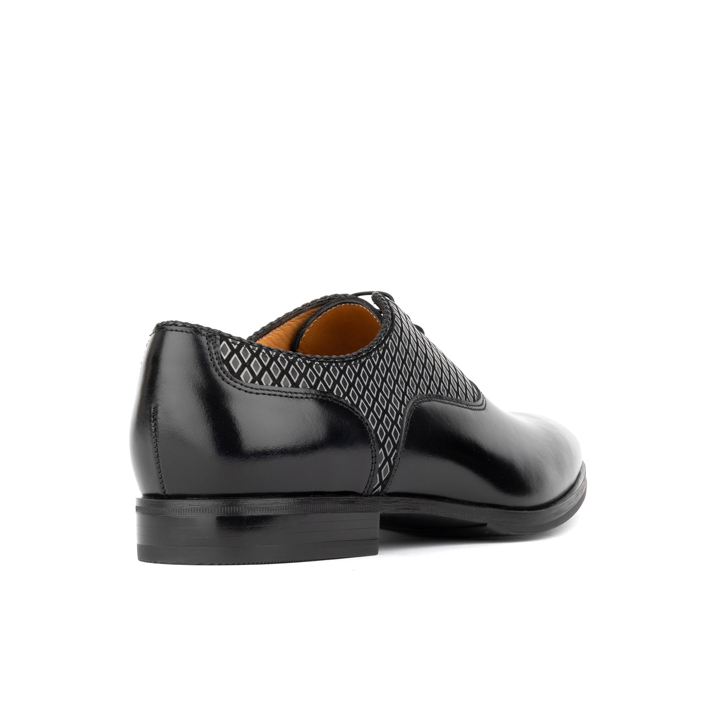 Arthur - Black & Black Diamond - Men’s Leather Dress Shoe