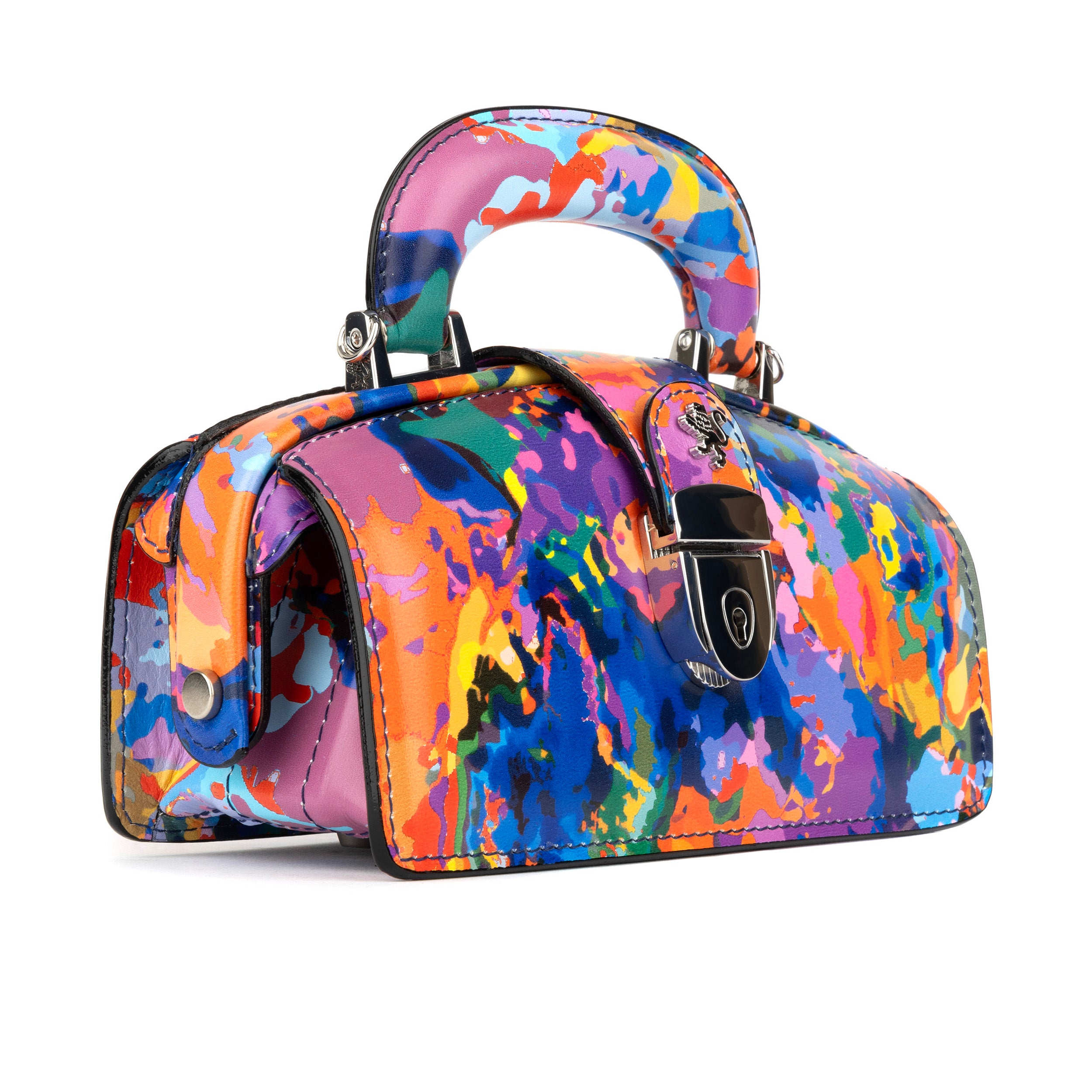 Gazelle Mini - Summer Colours - Women’s mini leather top handle & crossbody bag