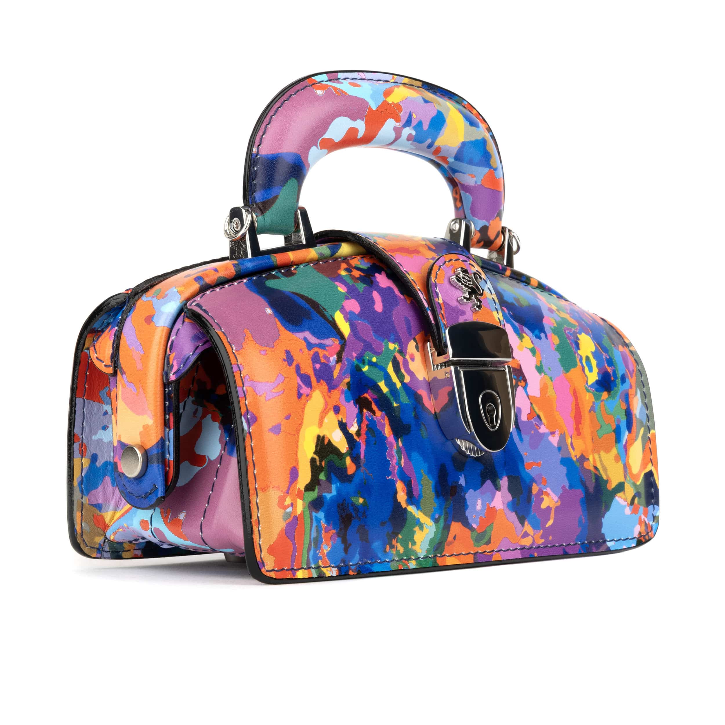 Gazelle Mini - Summer Colours - Women’s mini leather top handle & crossbody bag