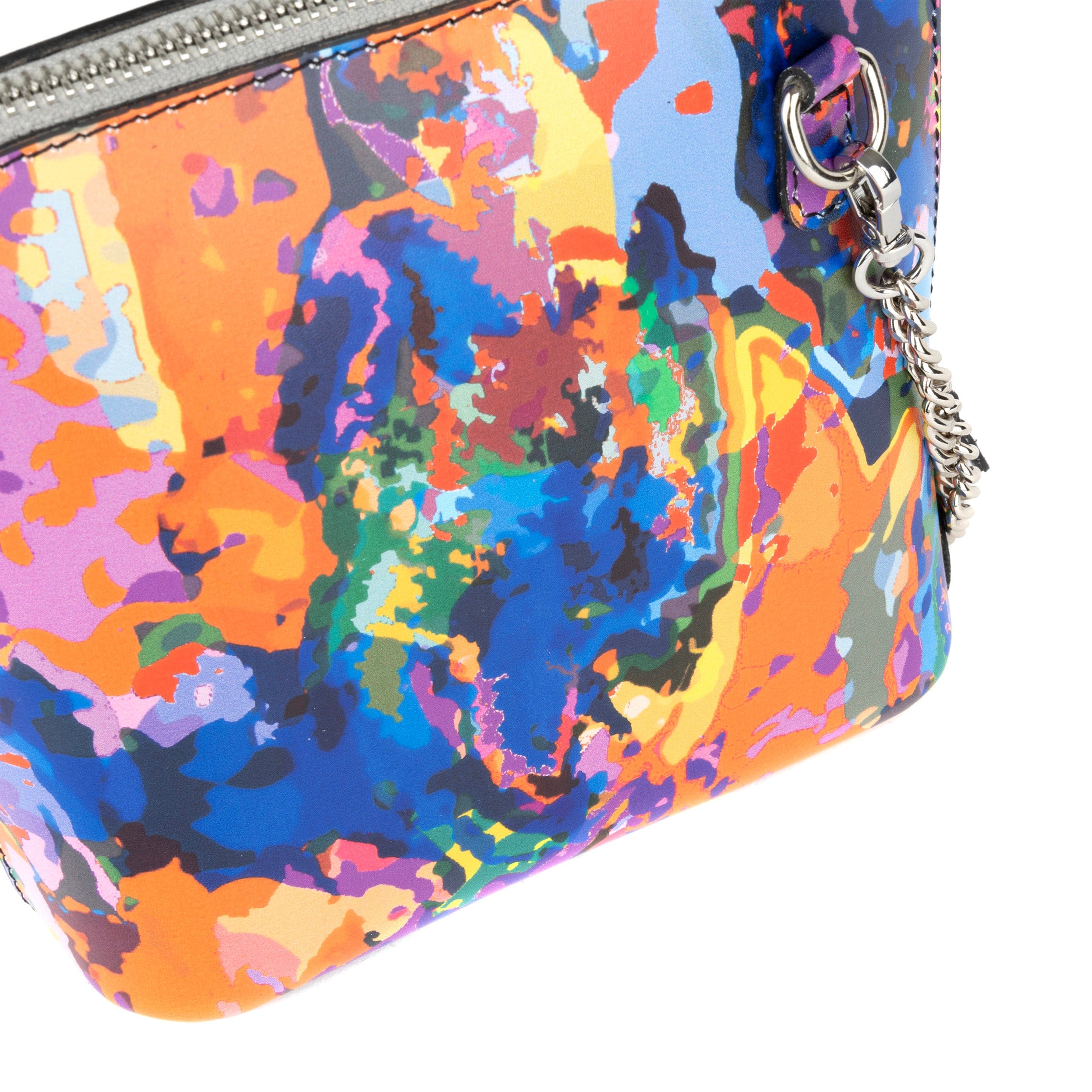 Macaw - Summer Colours - Women's zip-up crossbody leather handbag