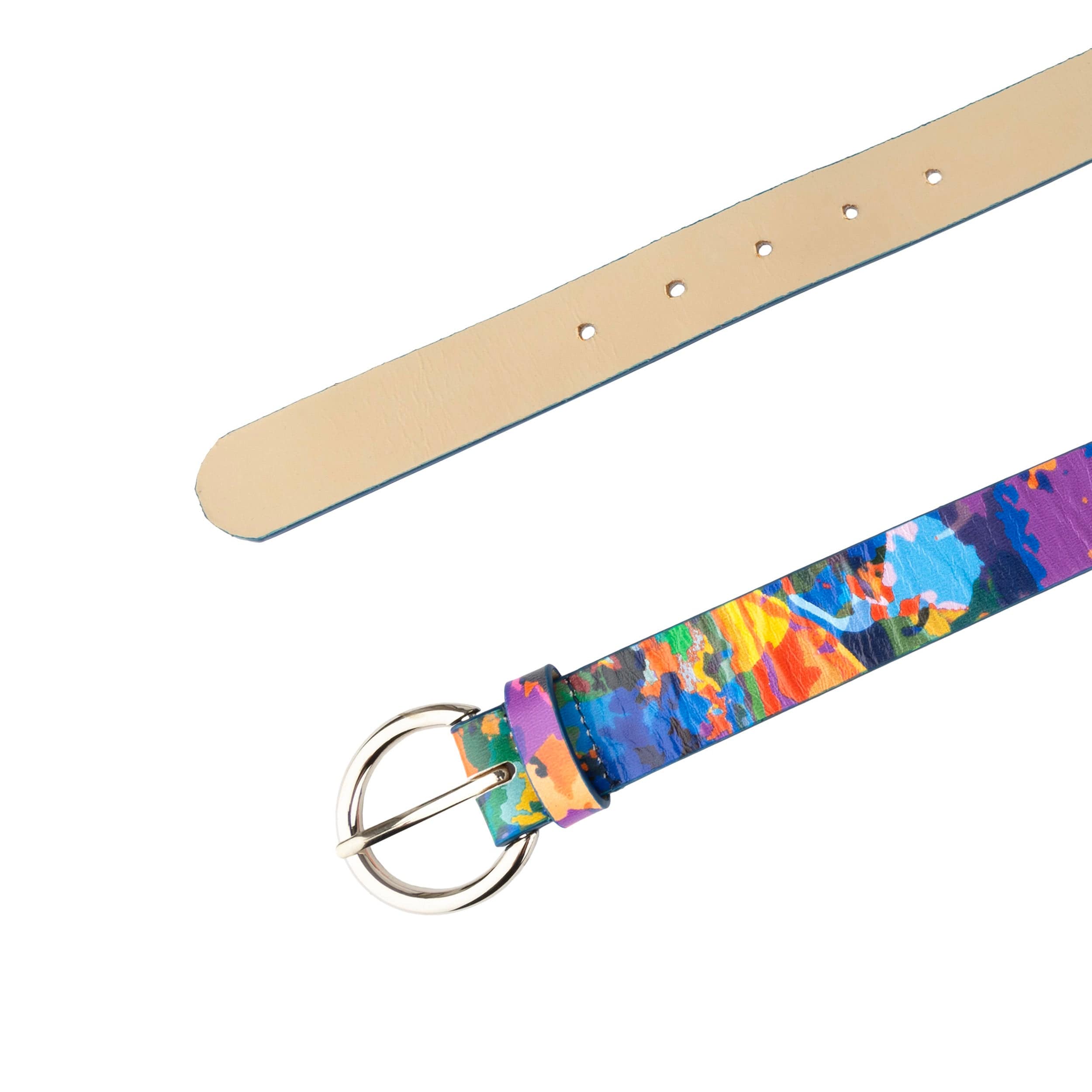 Emma - Summer Colours - Women's Italian leather belt