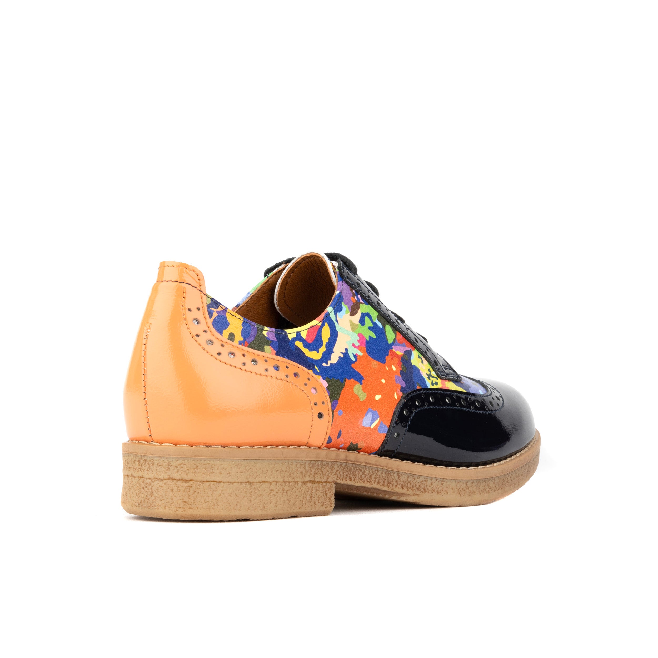 The Artist - Summer Colours - Women's derby leather shoe in vibrant colour