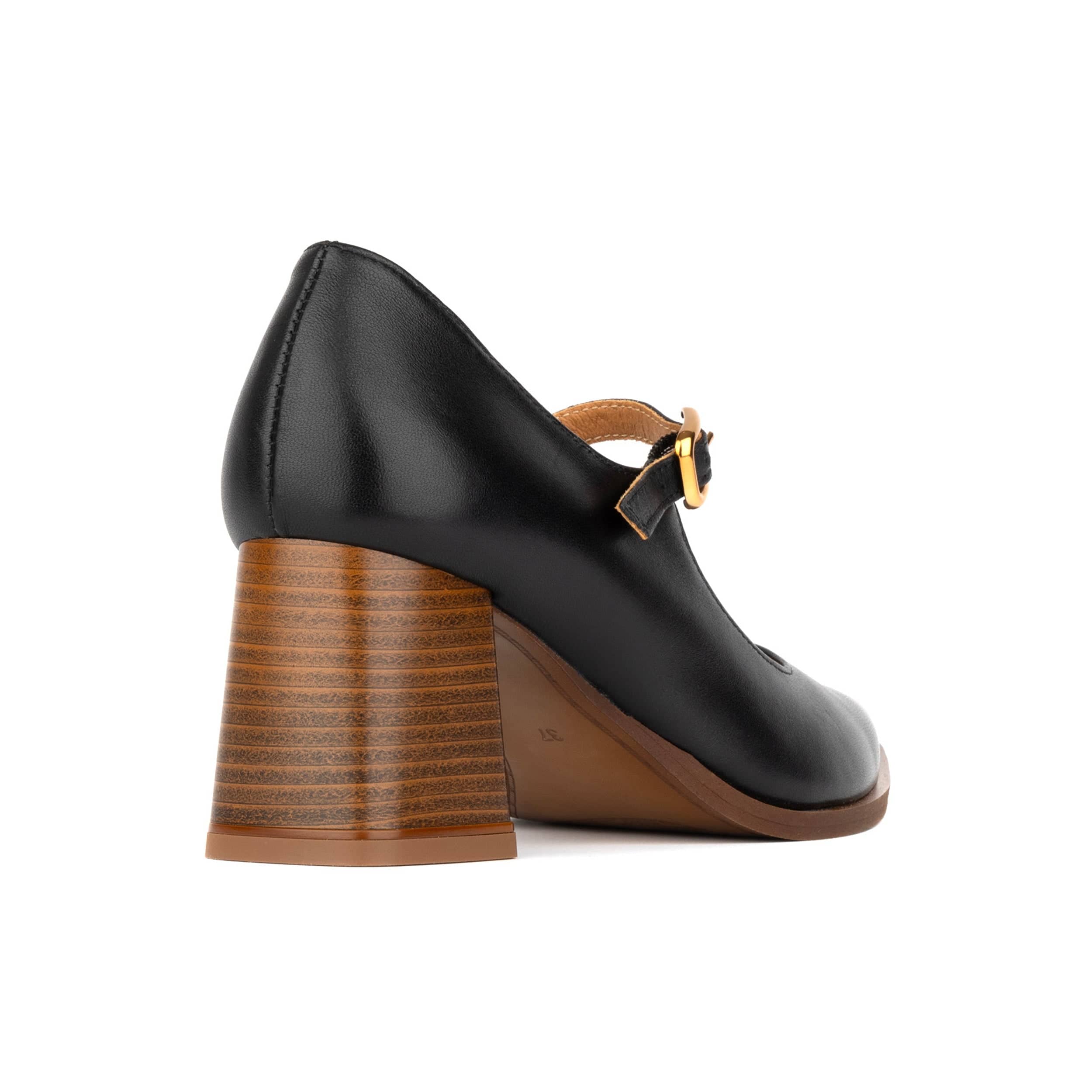Hyde - Black - Women's Leather Mary Jane Pump