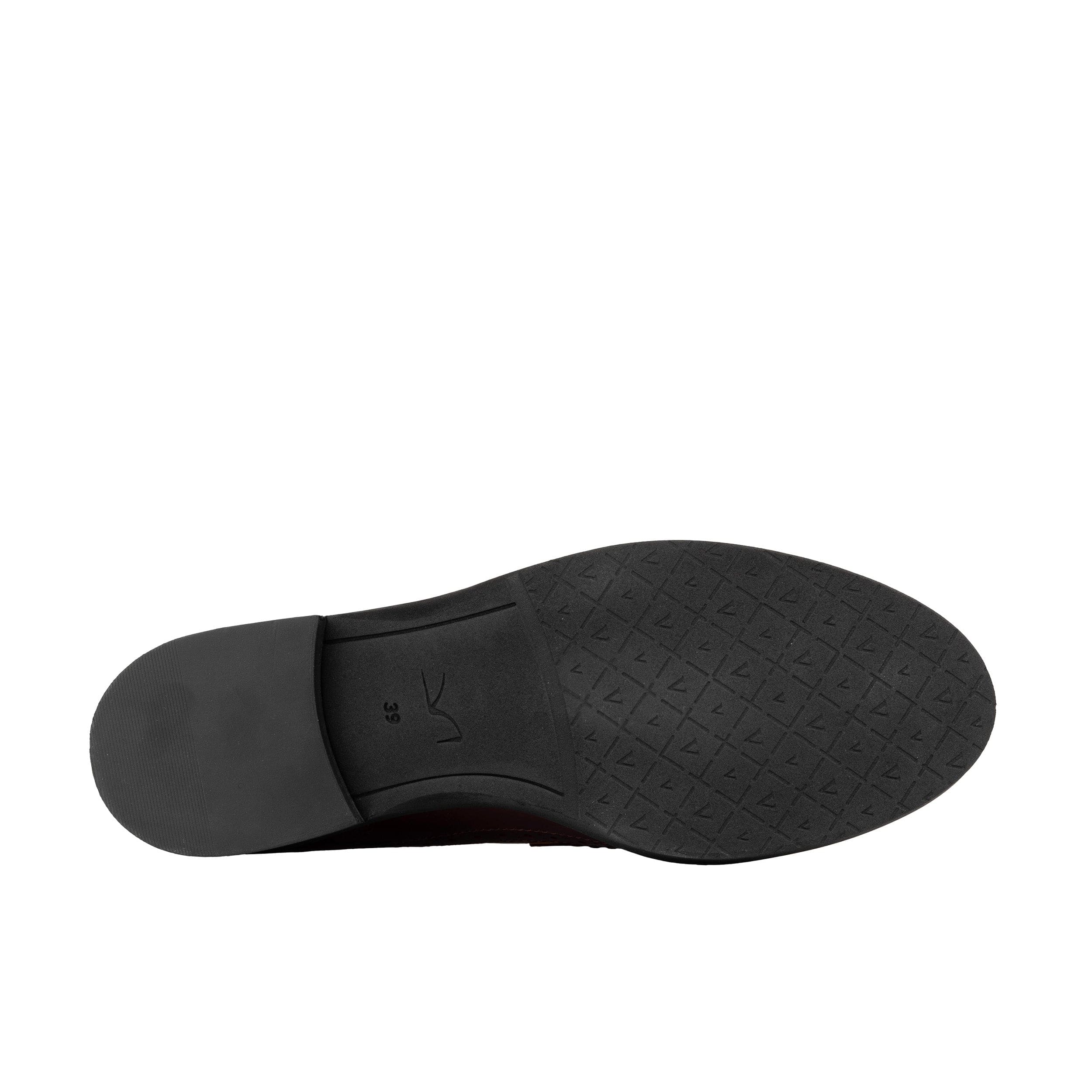 Angelina - Brown - Women's leather penny loafer