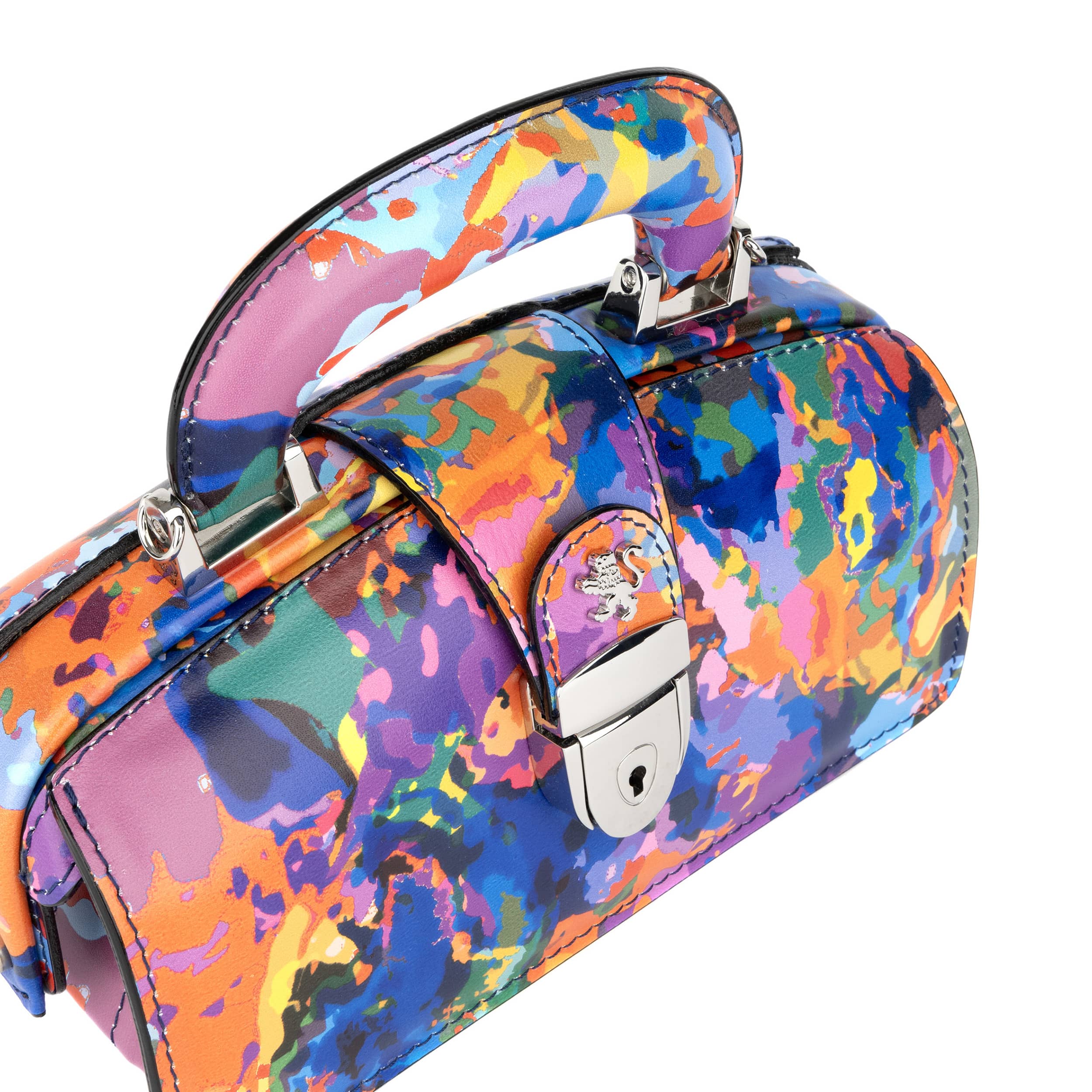 Gazelle Mini - Summer Colours - Women’s mini leather top handle & crossbody bag