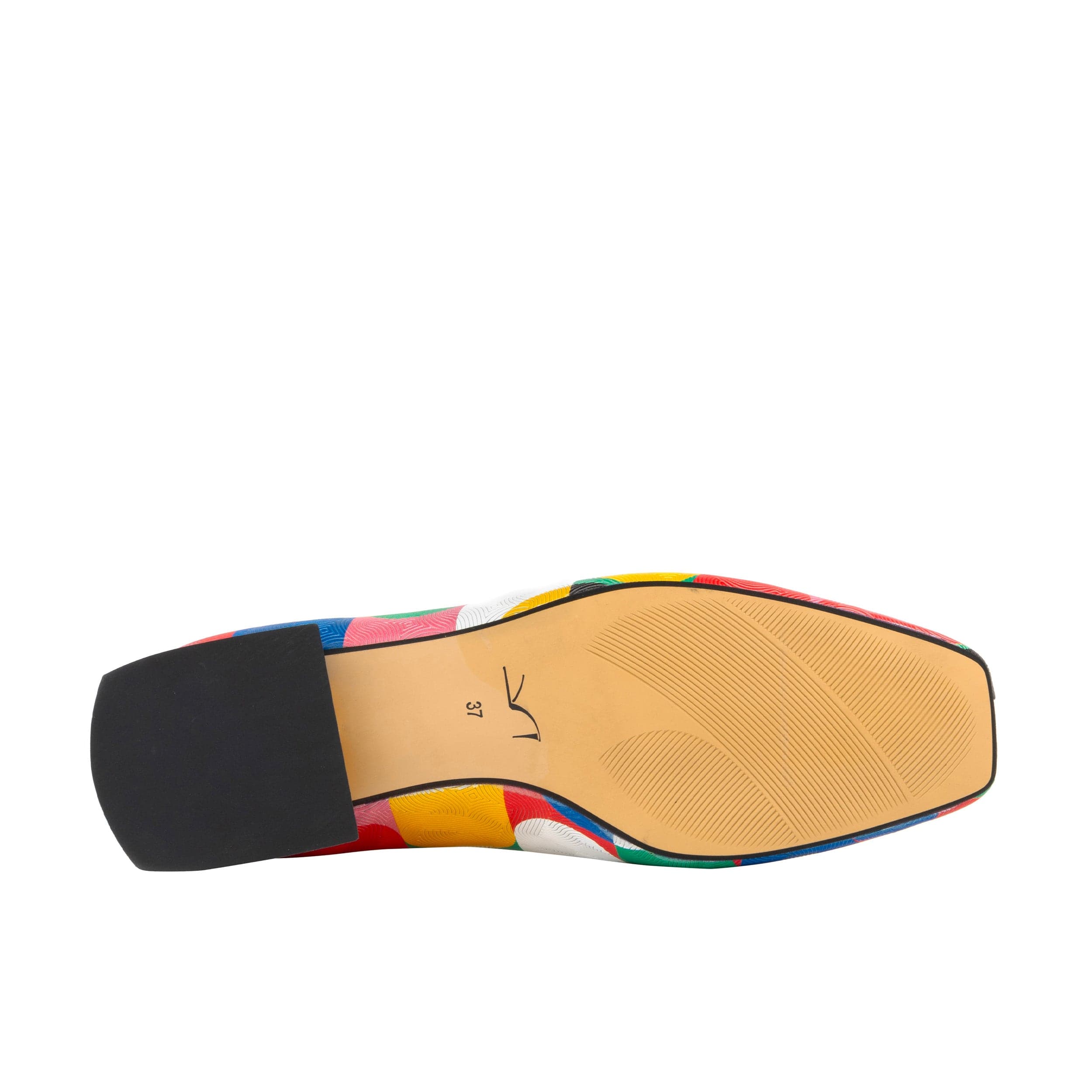 Ballerina - Groovy - Women's low heel leather ballet flat