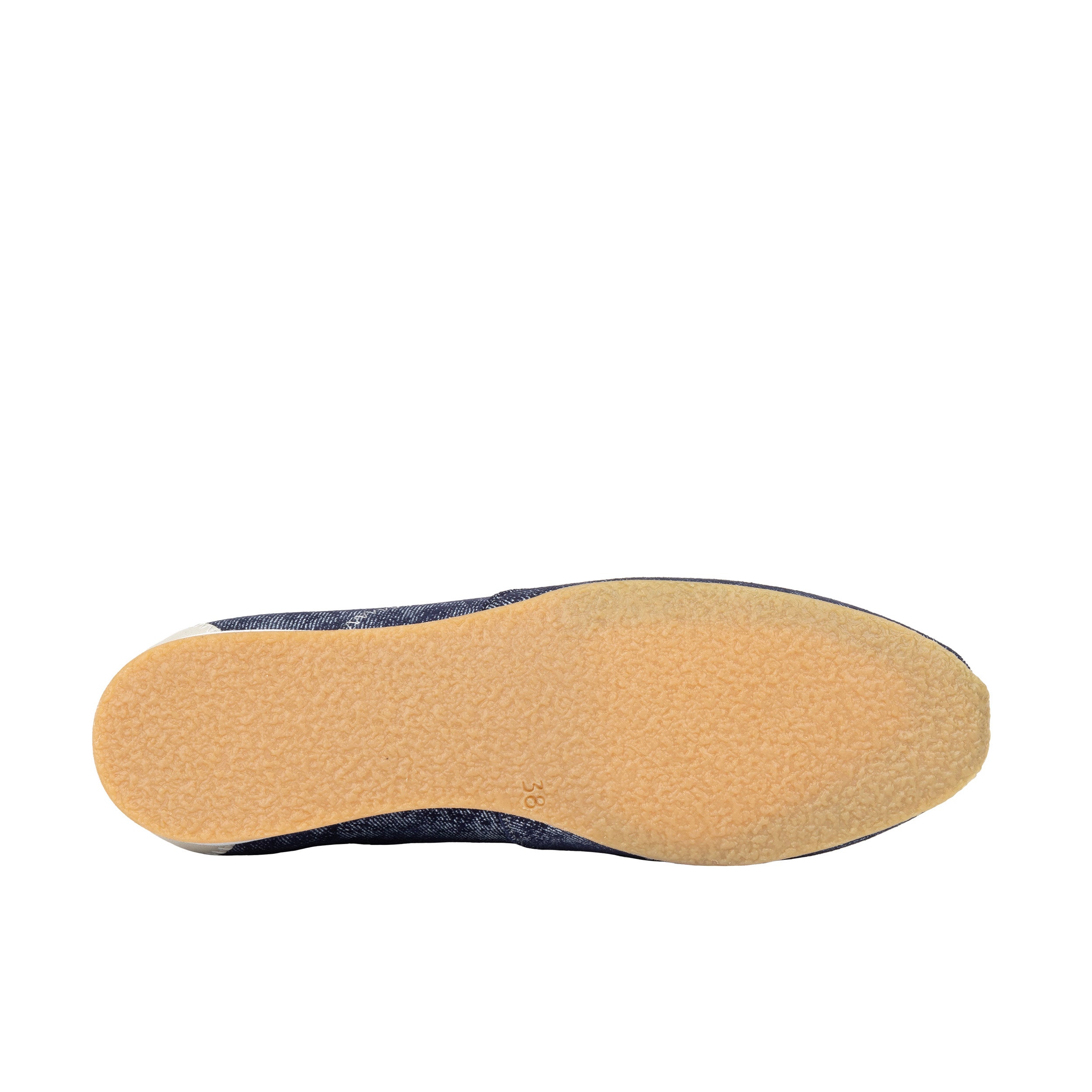 Shoreditch - Denim - Women's Suede & Denim Slim Trainer