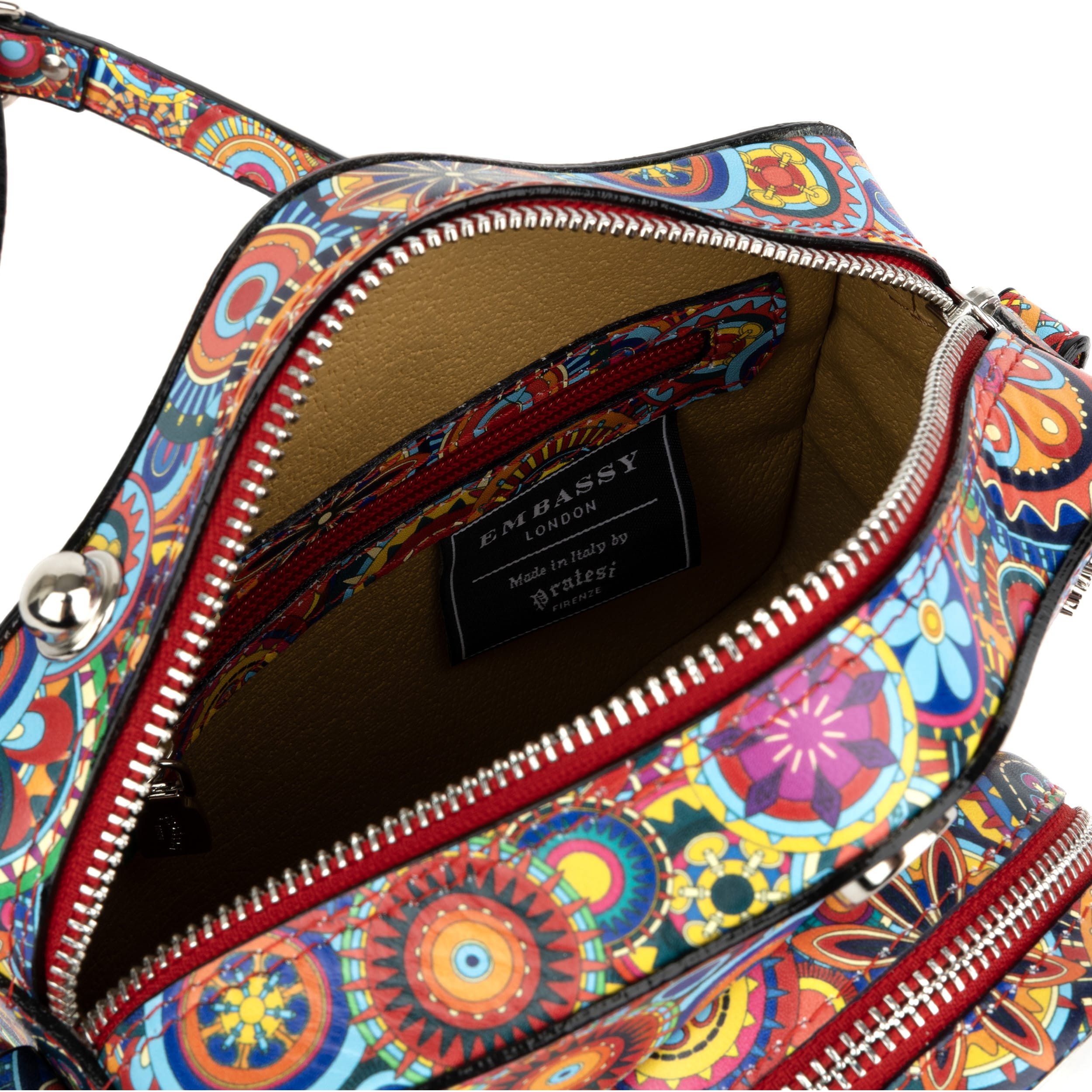 Snapshot - Signature Print - Camera shaped cross-body bag in Signature Print pattern leather