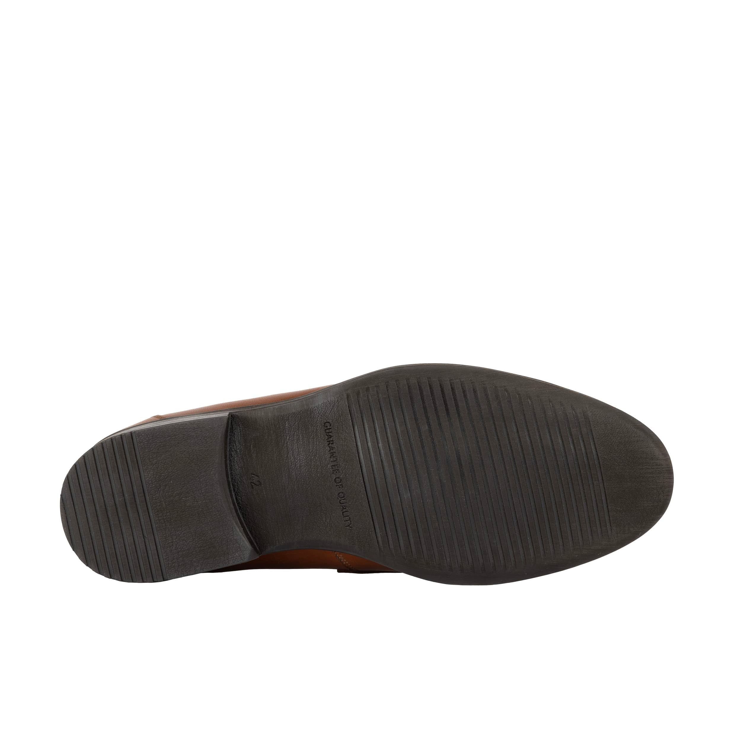 Gosselin - Brown & Brown Check - Men's Leather Loafer