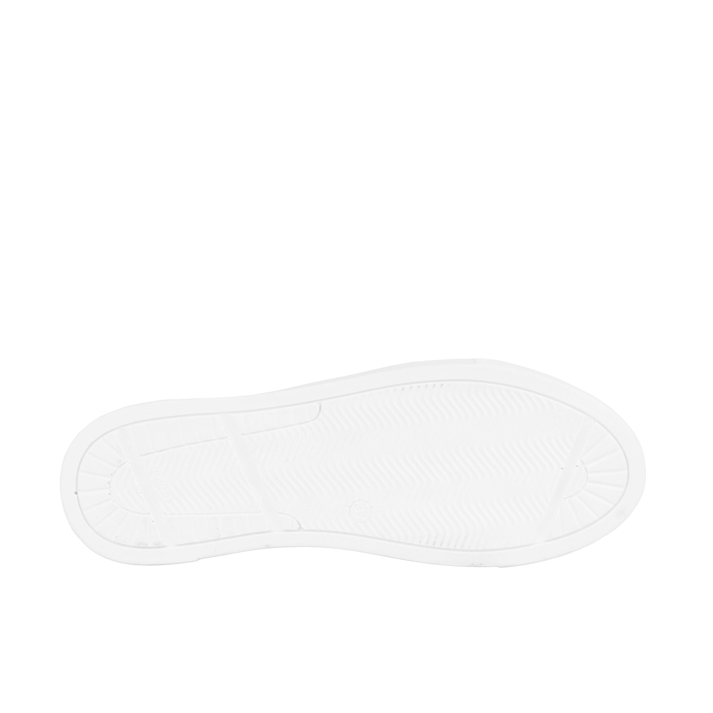 Camila - Groovy - Women's platform sole leather lace-up trainer