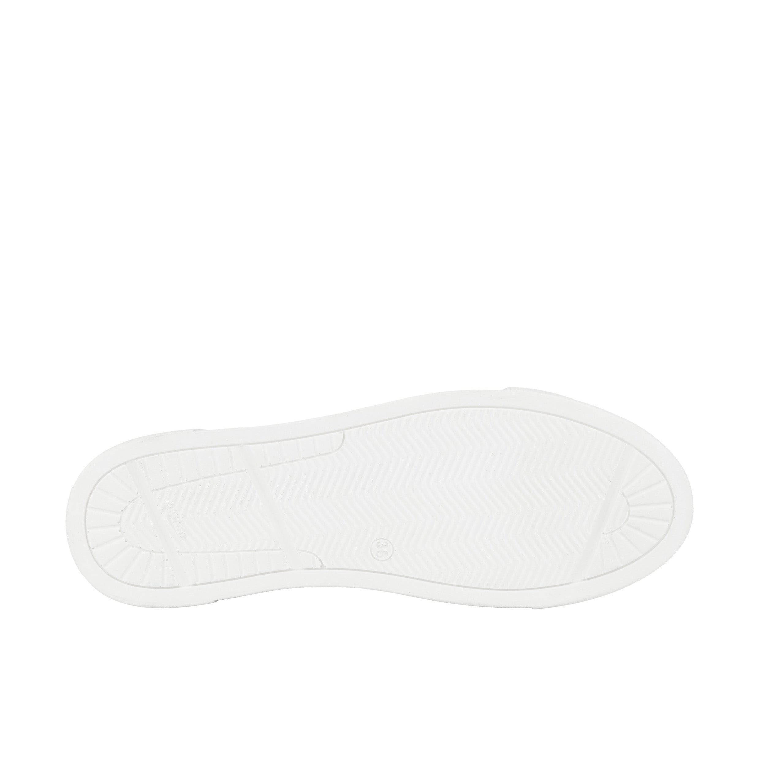 Camila - Infinity - Women's platform sole leather lace-up trainer