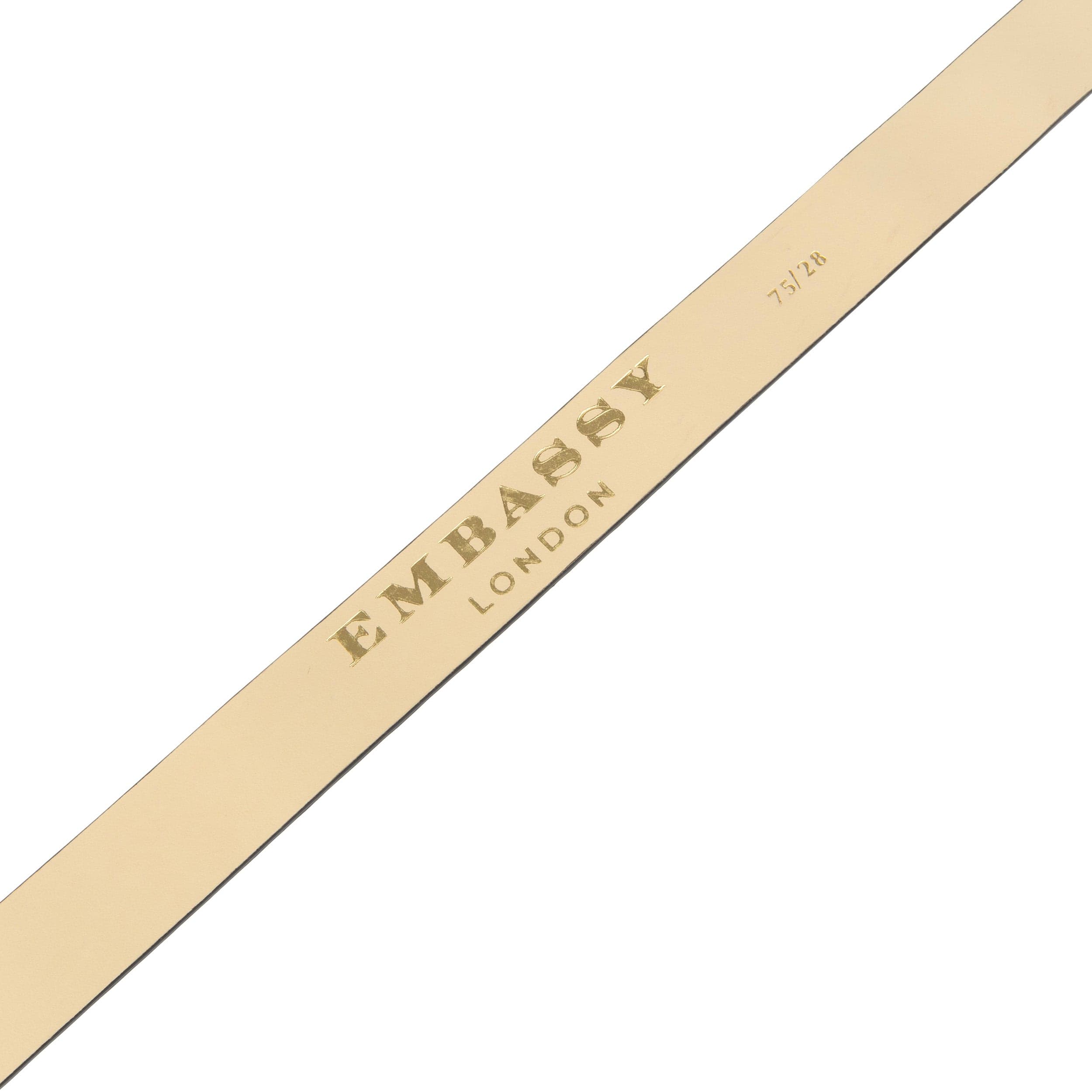 Emma - Green & Brown Snake - Women's Italian leather belt