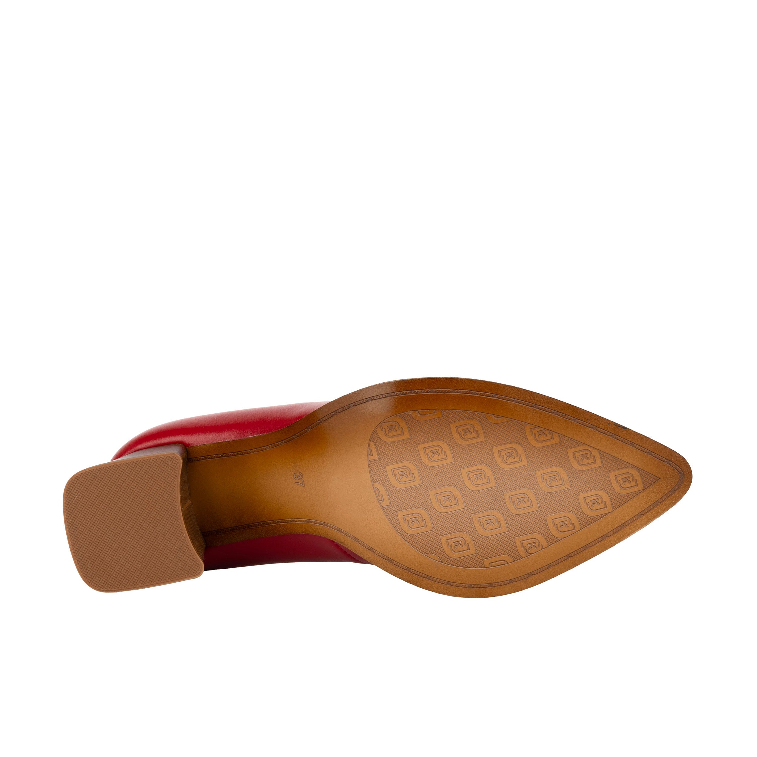 Hyde - Red - Women's Leather Mary Jane Pump