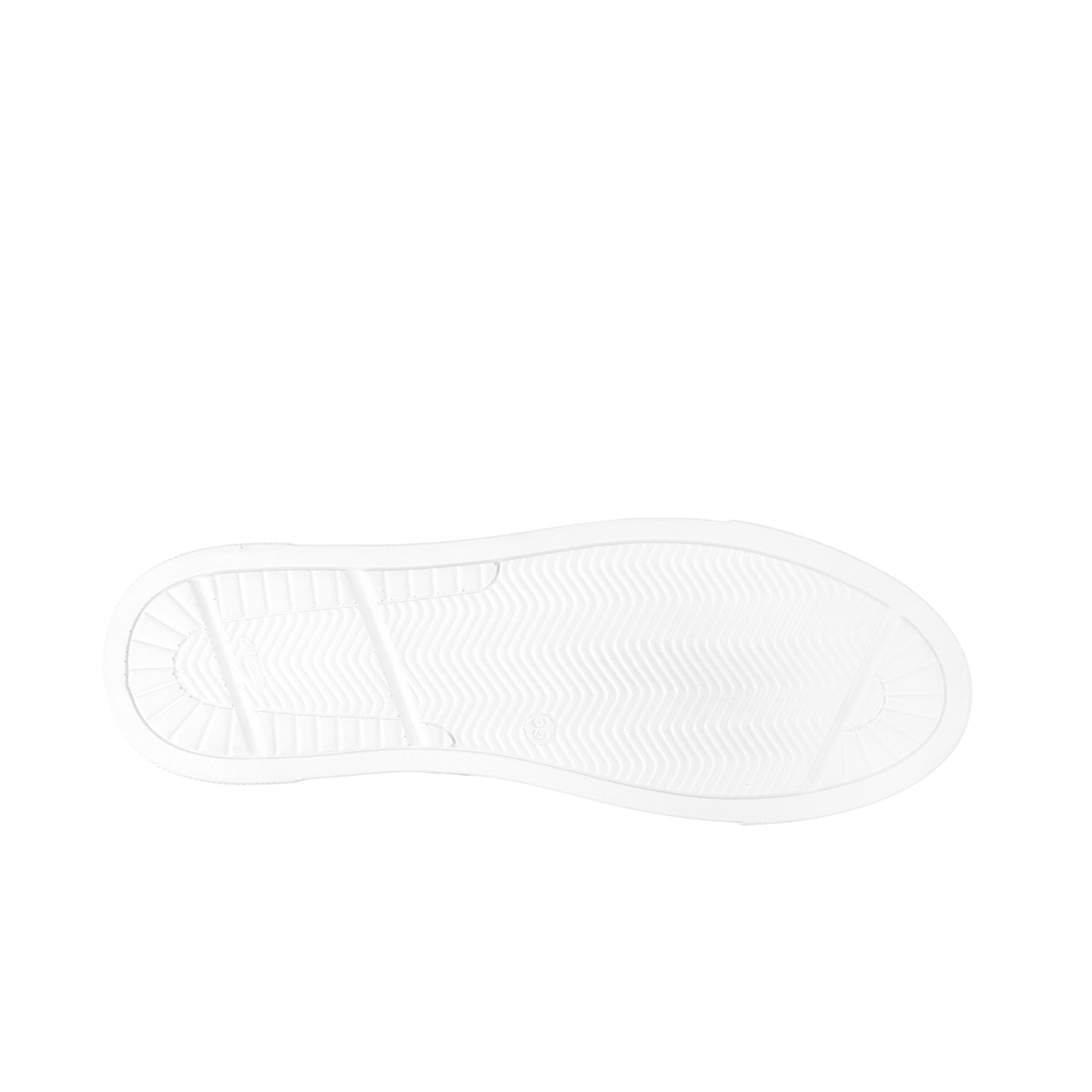 Camila - Orange & Hexa Print - Women’s Chunky Leather Platform Trainer