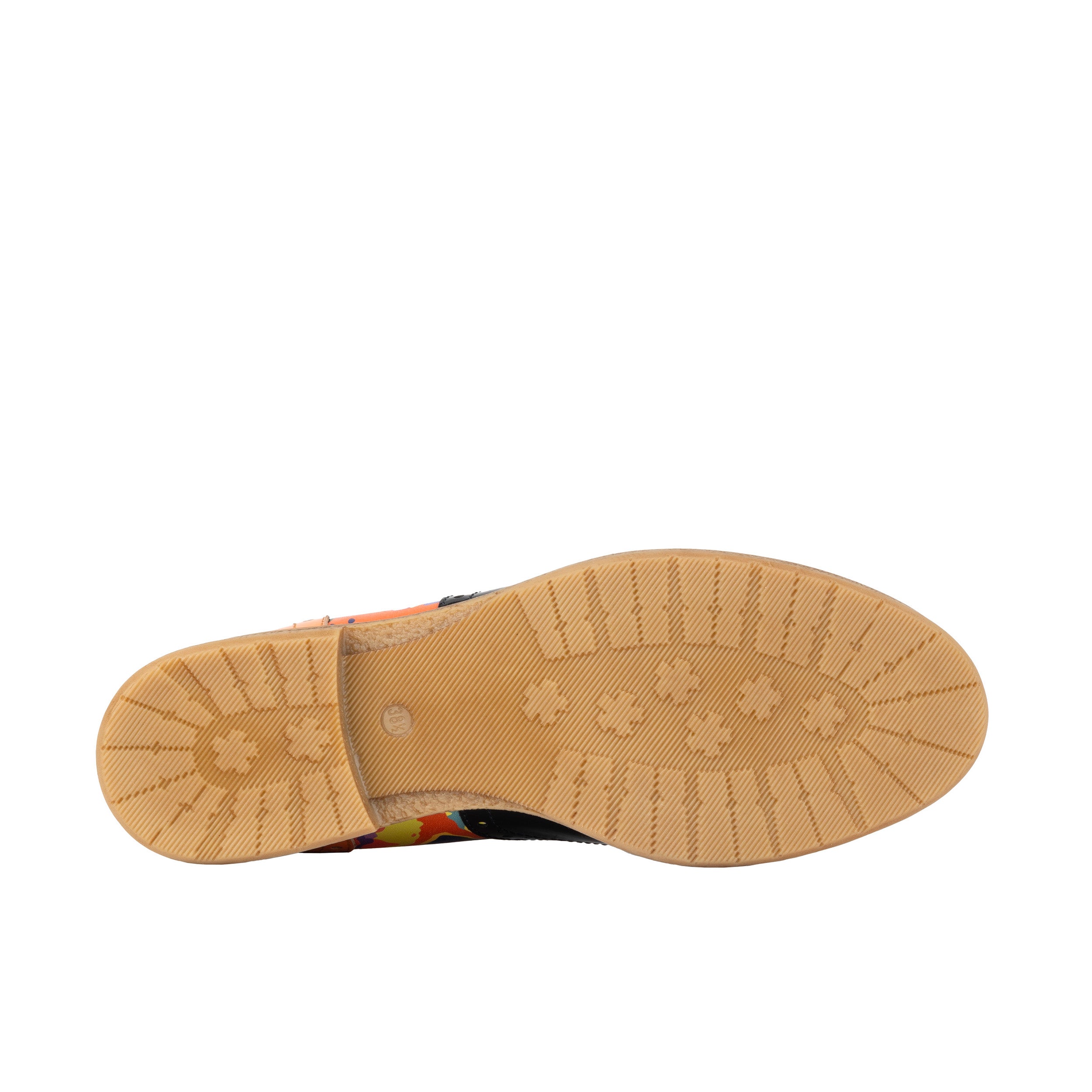 The Artist - Summer Colours - Women's derby leather shoe in vibrant colour