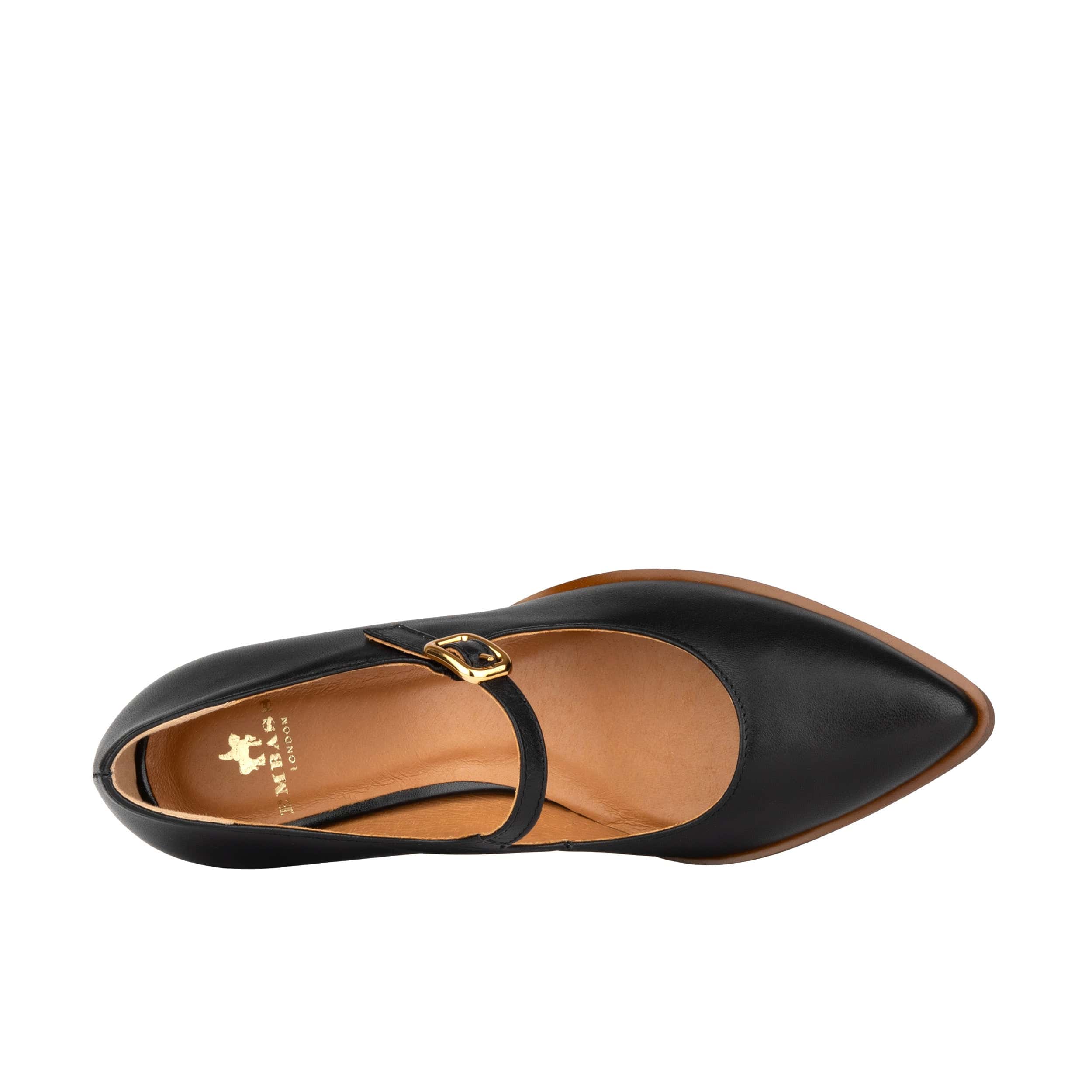 Hyde - Black - Women's Leather Mary Jane Pump