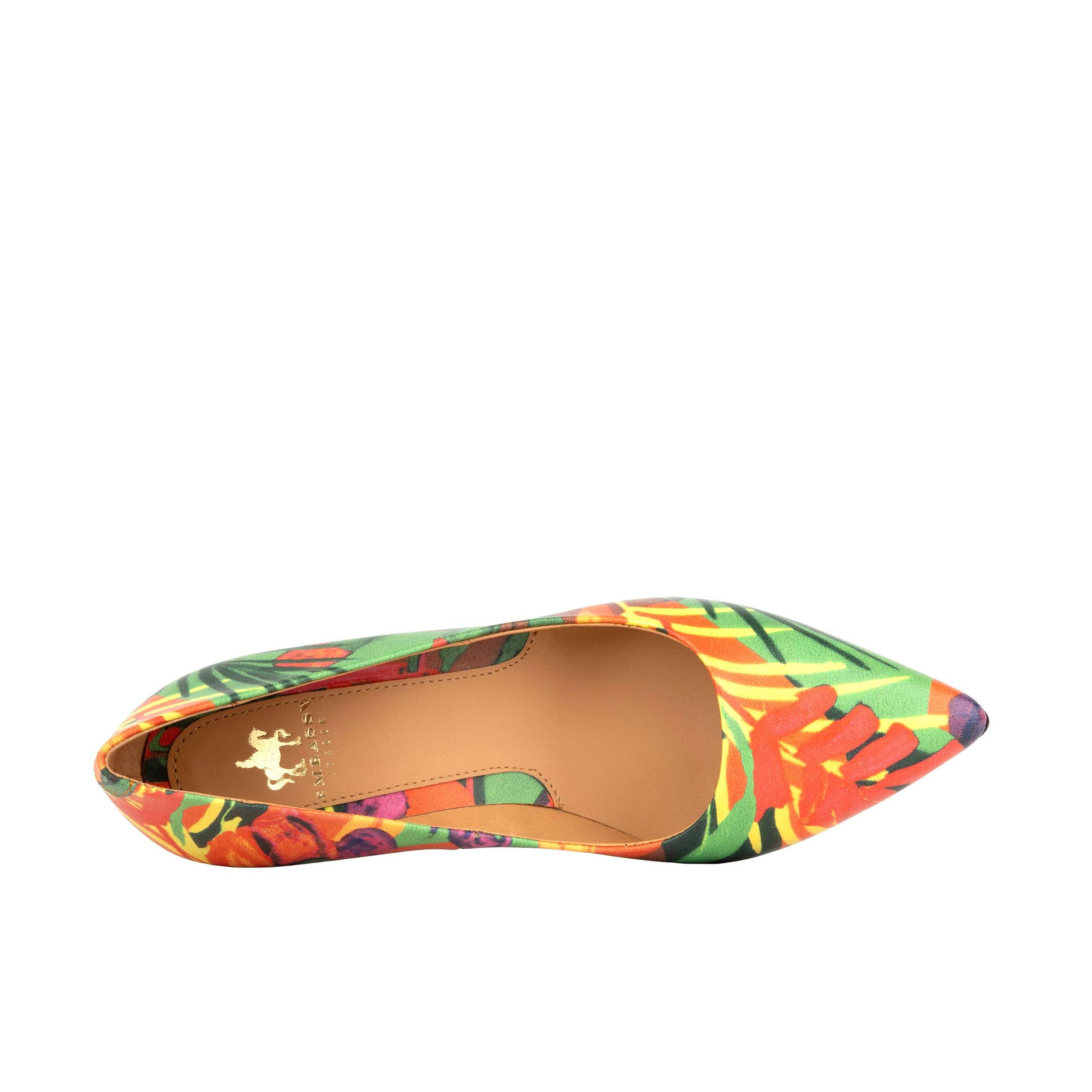 Sophia Hollywood - Tropical - Women's pointed 4 inch pump in bright colours leather