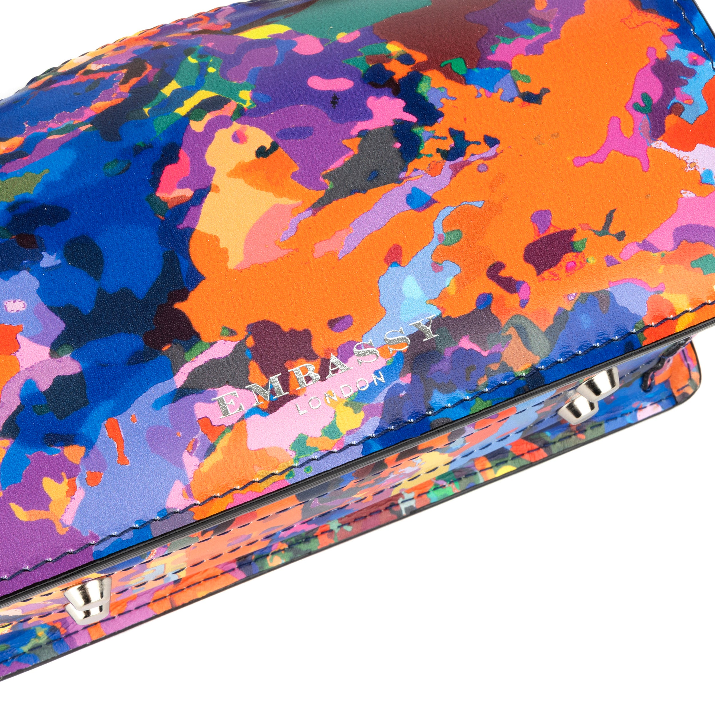 Gazelle Mini - Summer Colours - Women’s mini leather top handle & crossbody bag