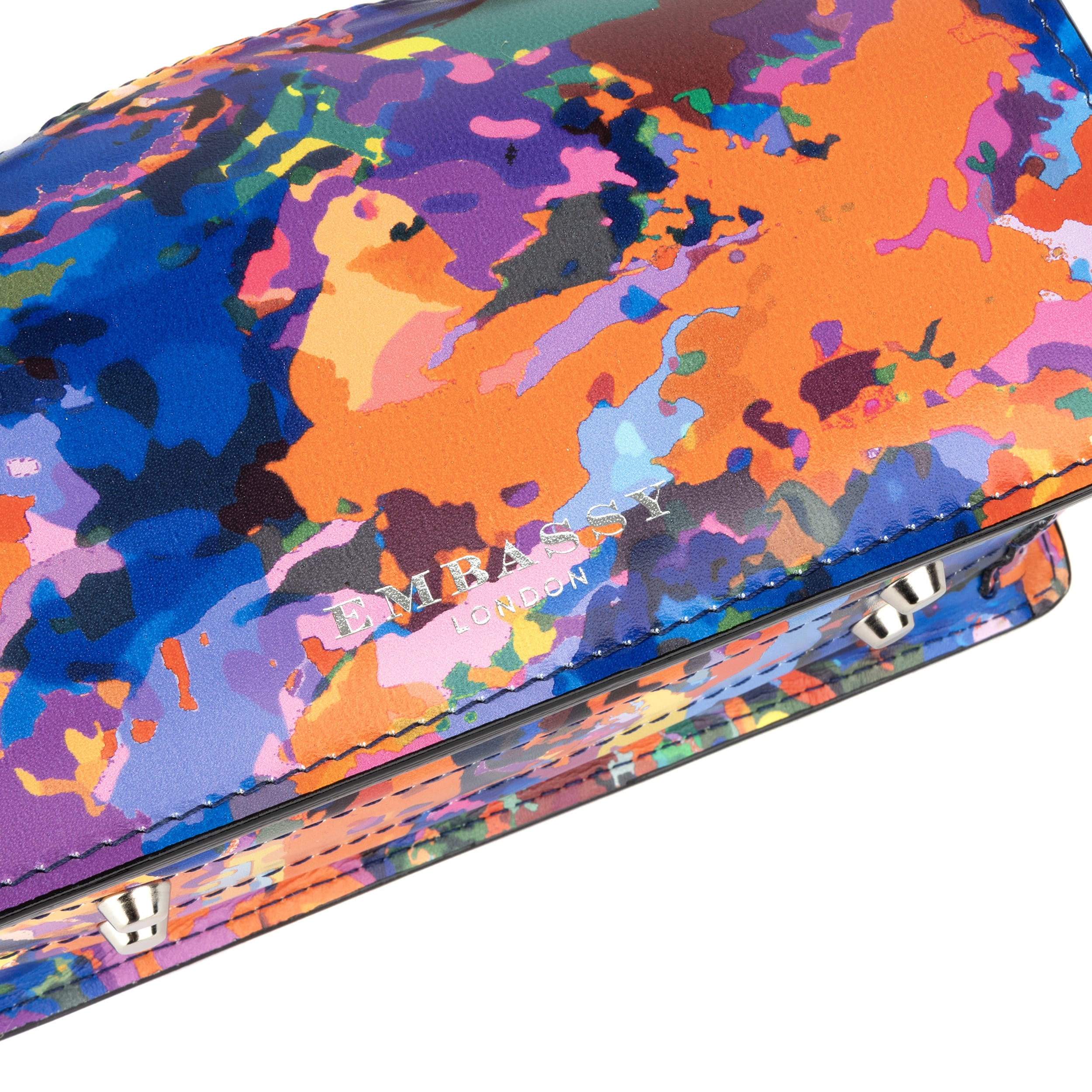 Gazelle Mini - Summer Colours - Women’s mini leather top handle & crossbody bag