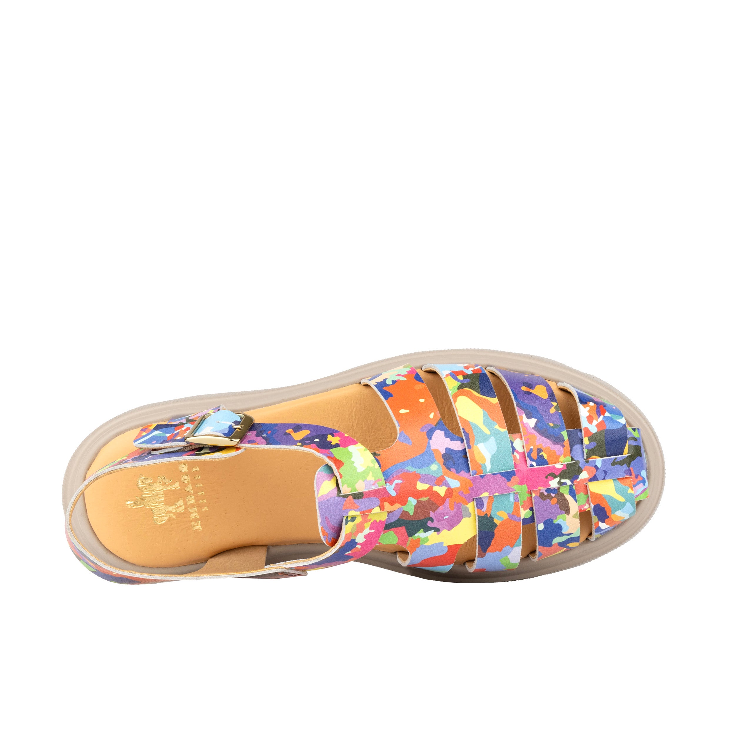 Skipper - Summer Multi - Platform Leather Fisherman Sandal