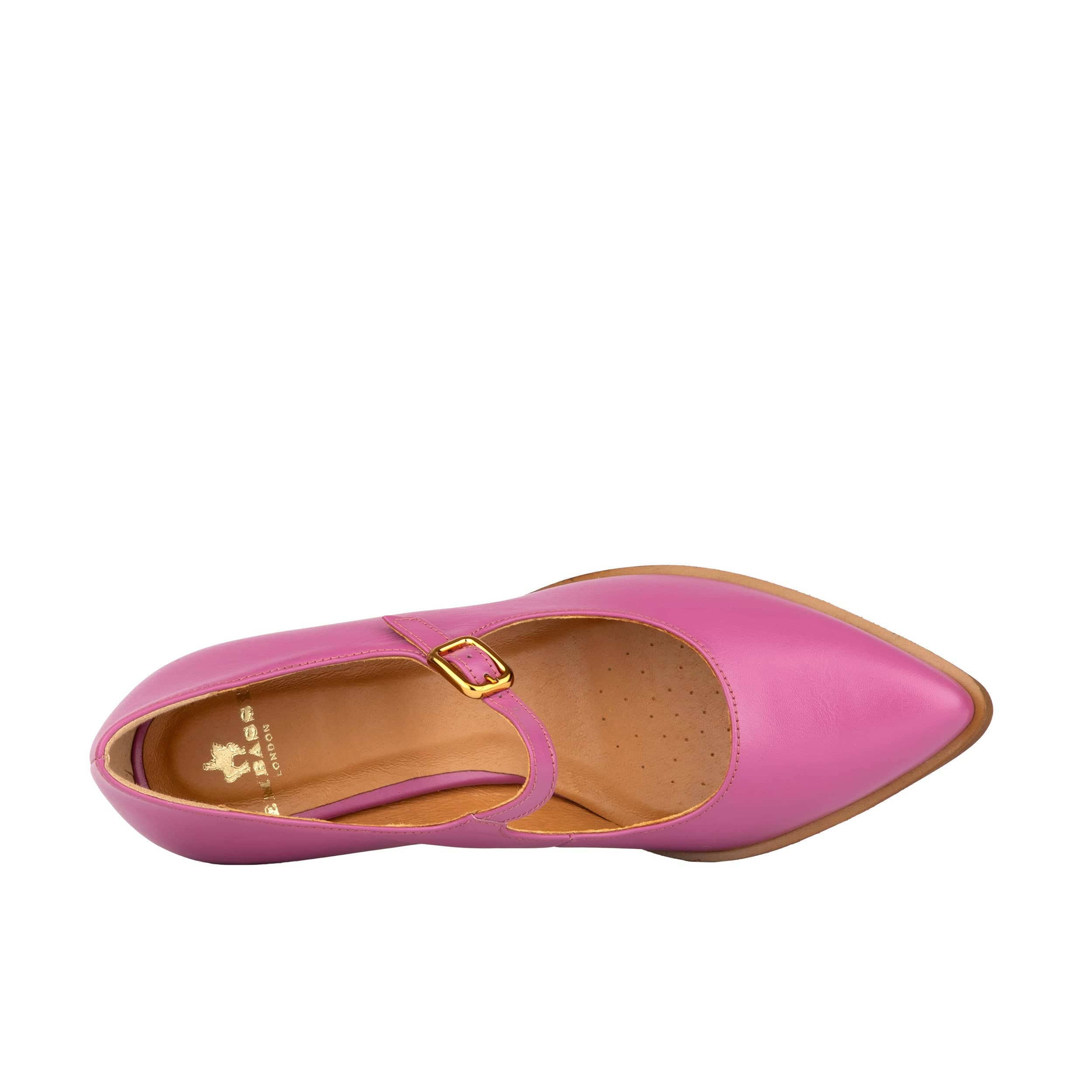 Hyde - Pink - Women's Leather Mary Jane Pump