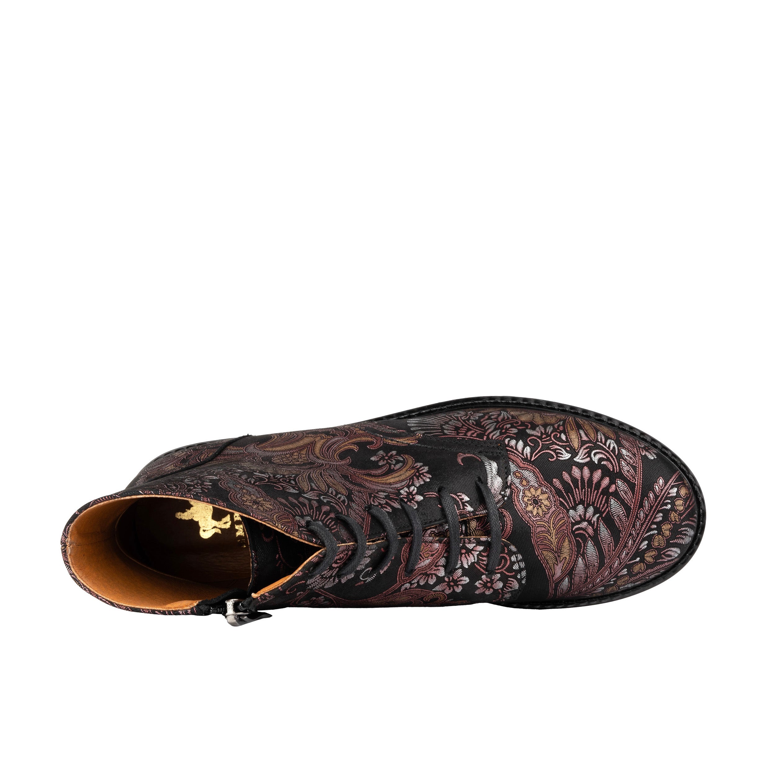 Laviva Mid - Black & Gold & Burgundy