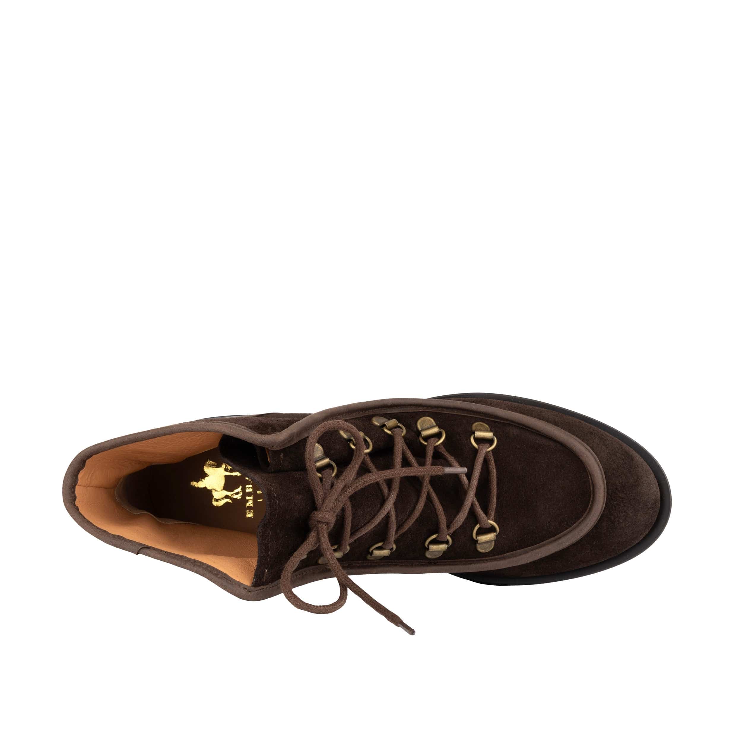 Hedera - Dark Brown - Women's Suede Alpine Boot