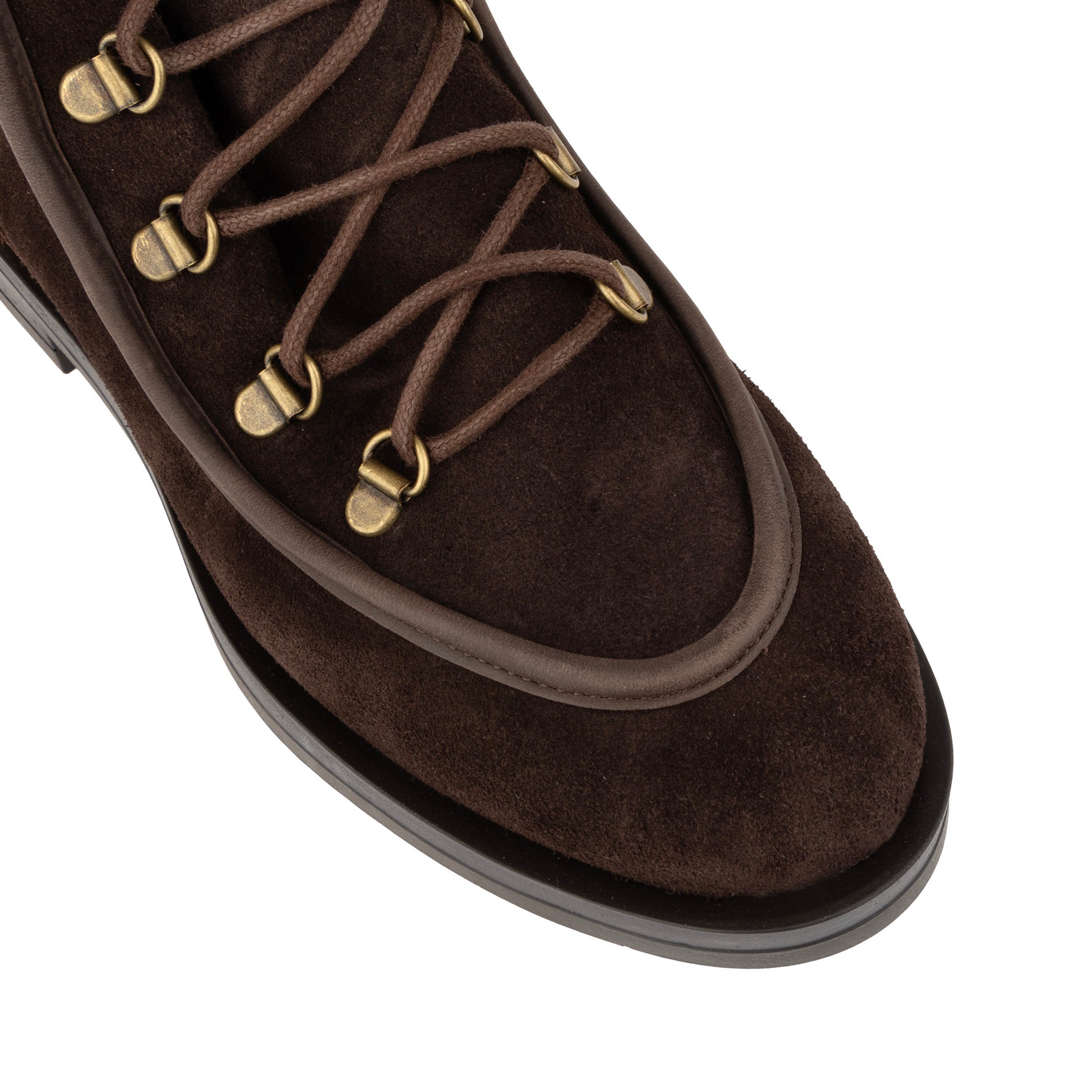 Hedera - Dark Brown - Women's Suede Alpine Boot