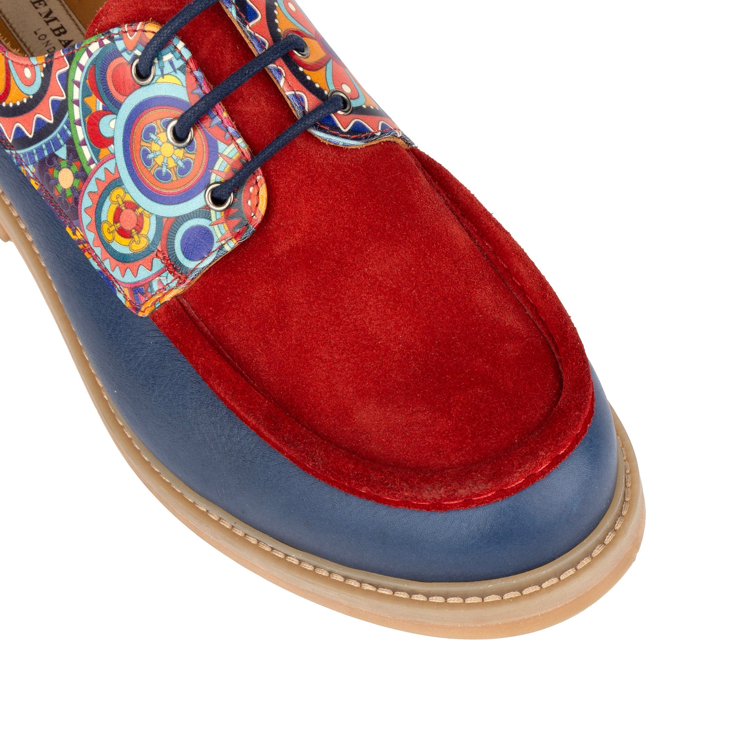 Sloane Sail - Navy & Red Signature - Men's Deck Shoe