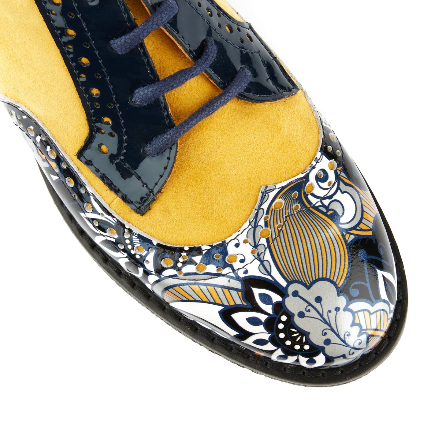 The Artist - Blue & Yellow Multi