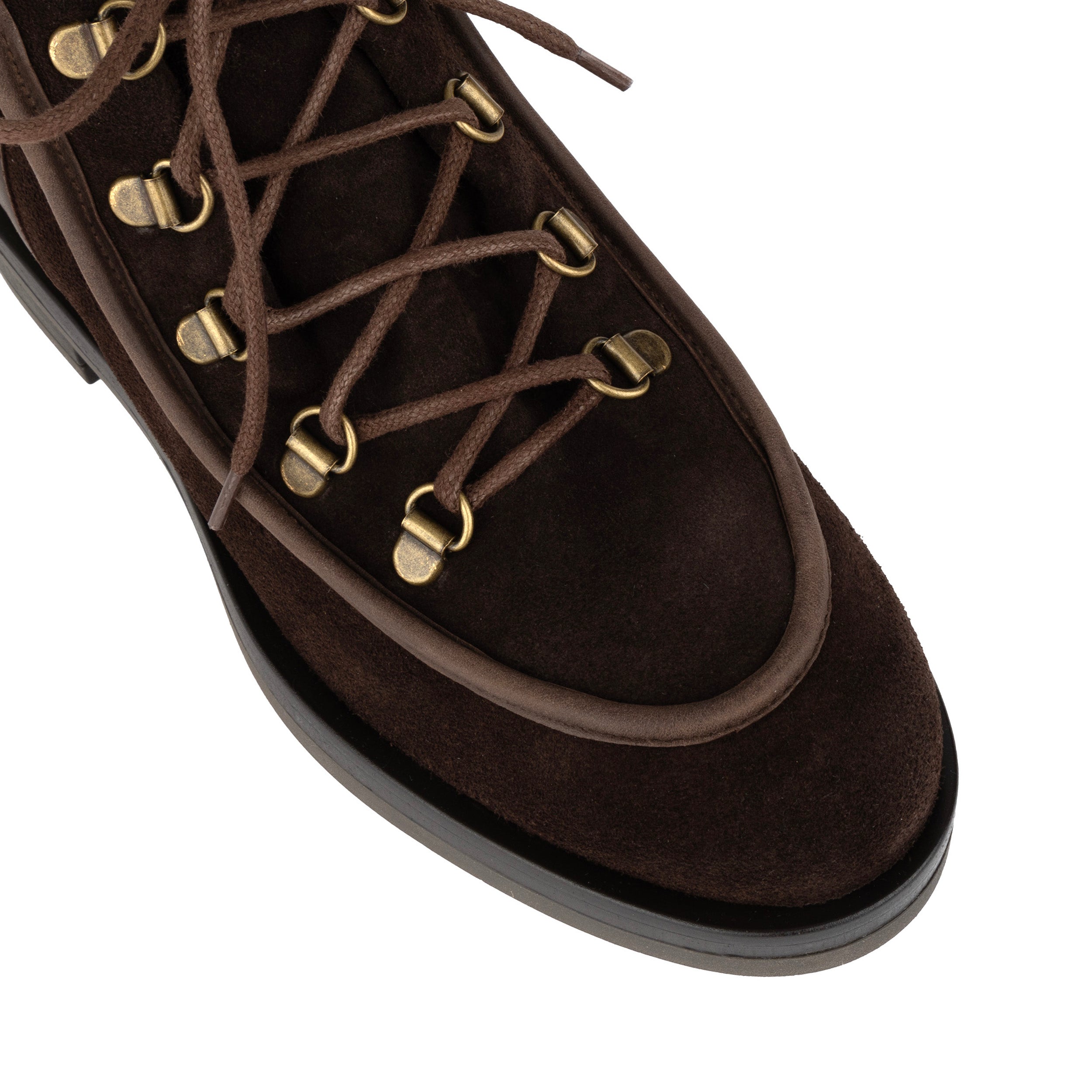 Hedera - Dark Brown - Women's Suede Alpine Boot