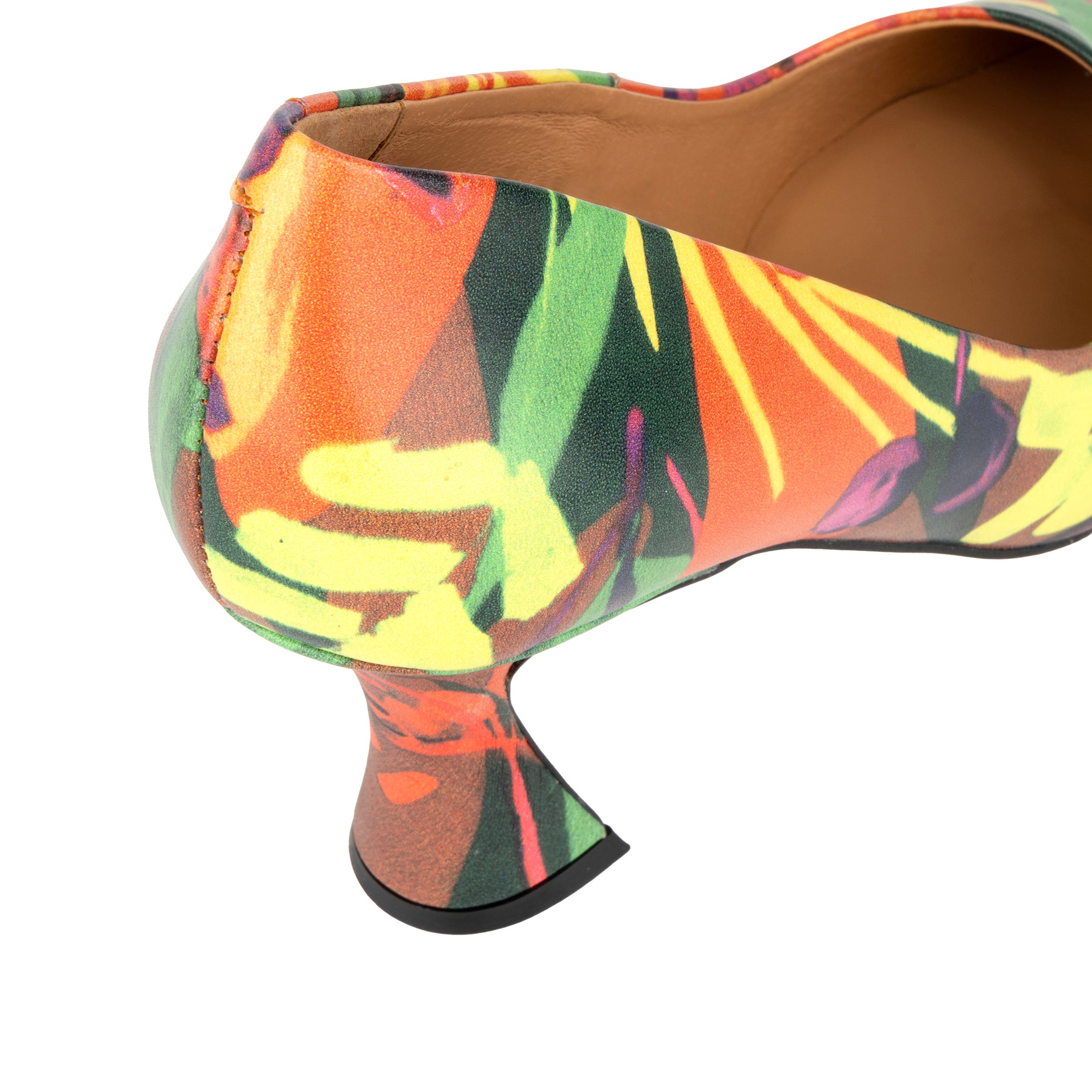 Sophia Hollywood - Tropical - Women's pointed 4 inch pump in bright colours leather