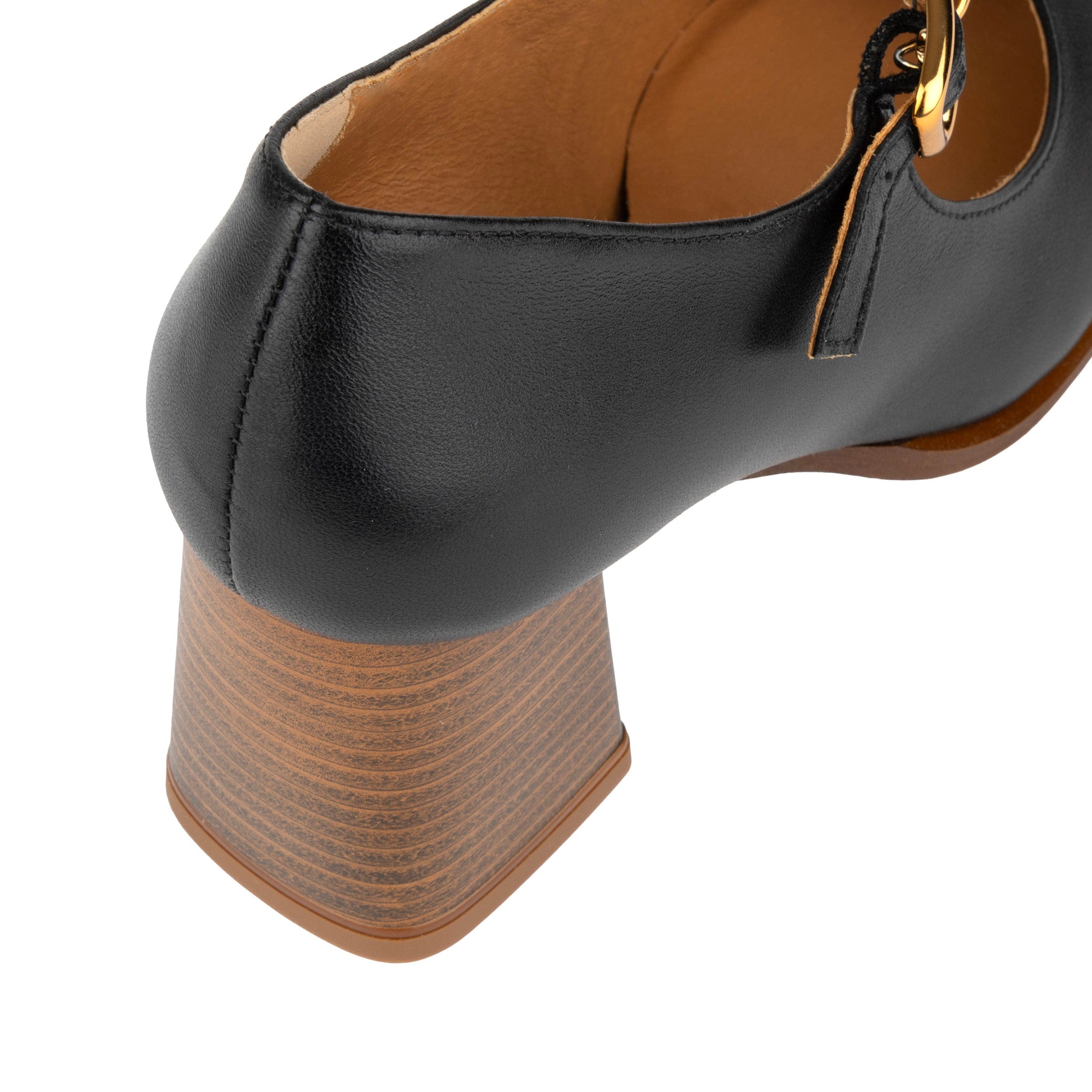 Hyde - Black - Women's Leather Mary Jane Pump