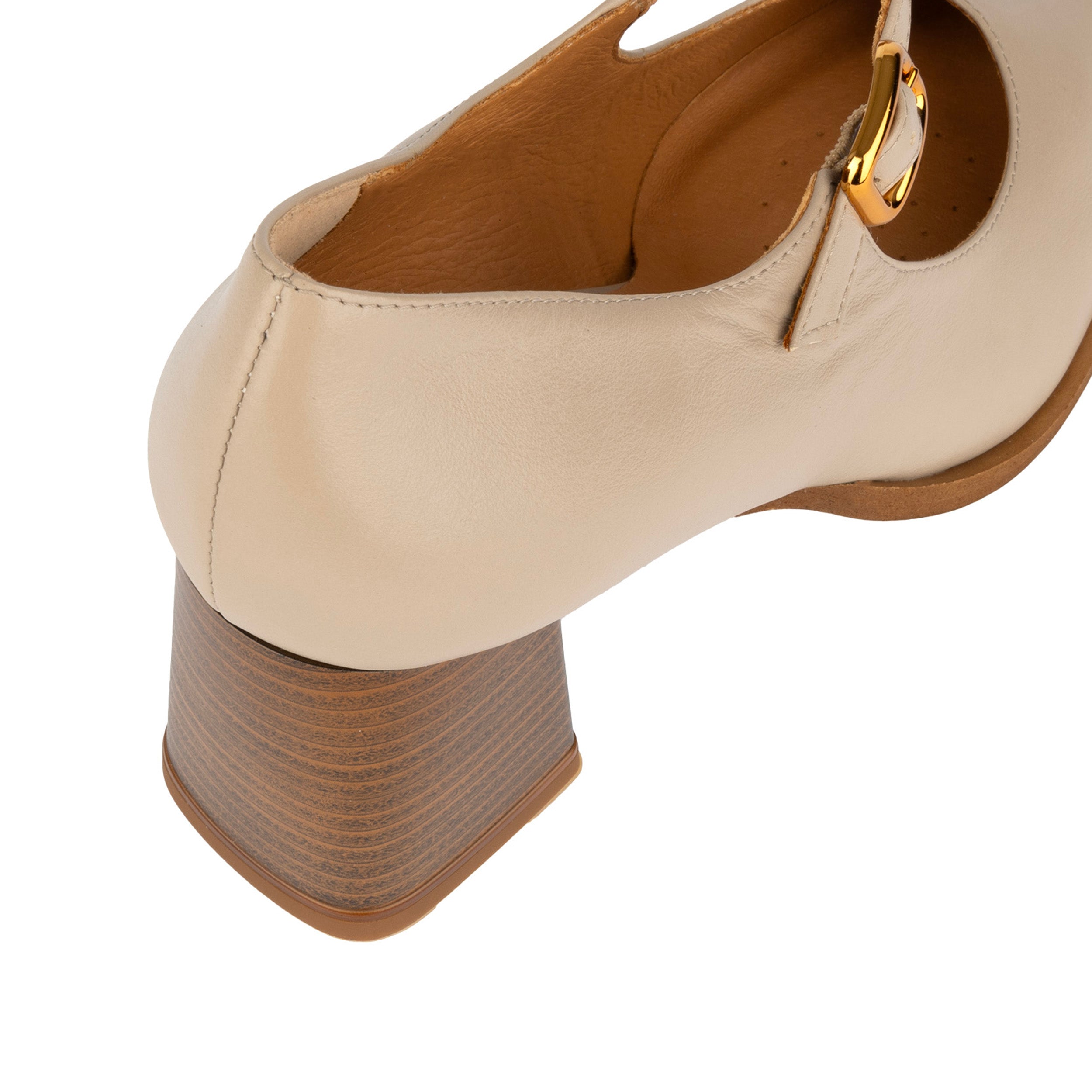 Hyde - Brown - Women's Leather Mary Jane Pump